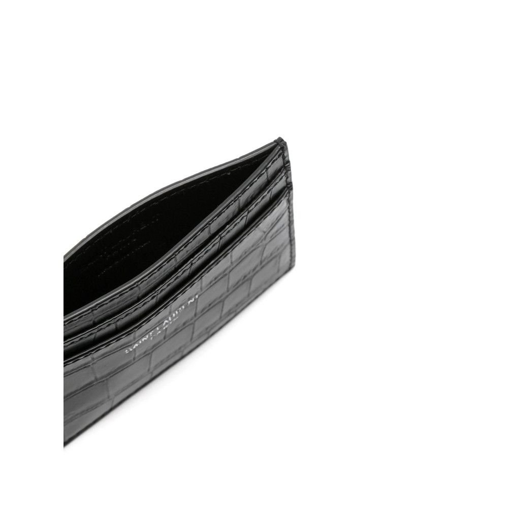 Saint Laurent Paris Saint Laurent BLACK Wallets & Cardholders Size ONE SIZE - 2 Thumbnail