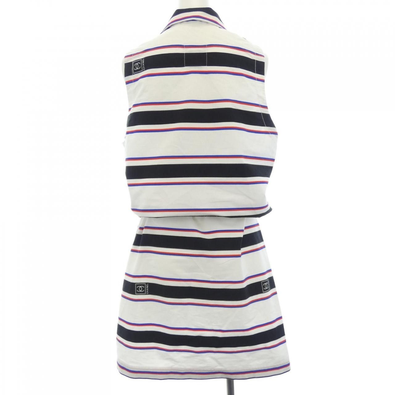 Chanel Chanel Chanel Dress Textile Dresses P30773V21139 07P DUTY FREE for USA Size ONE SIZE - 2 Thumbnail