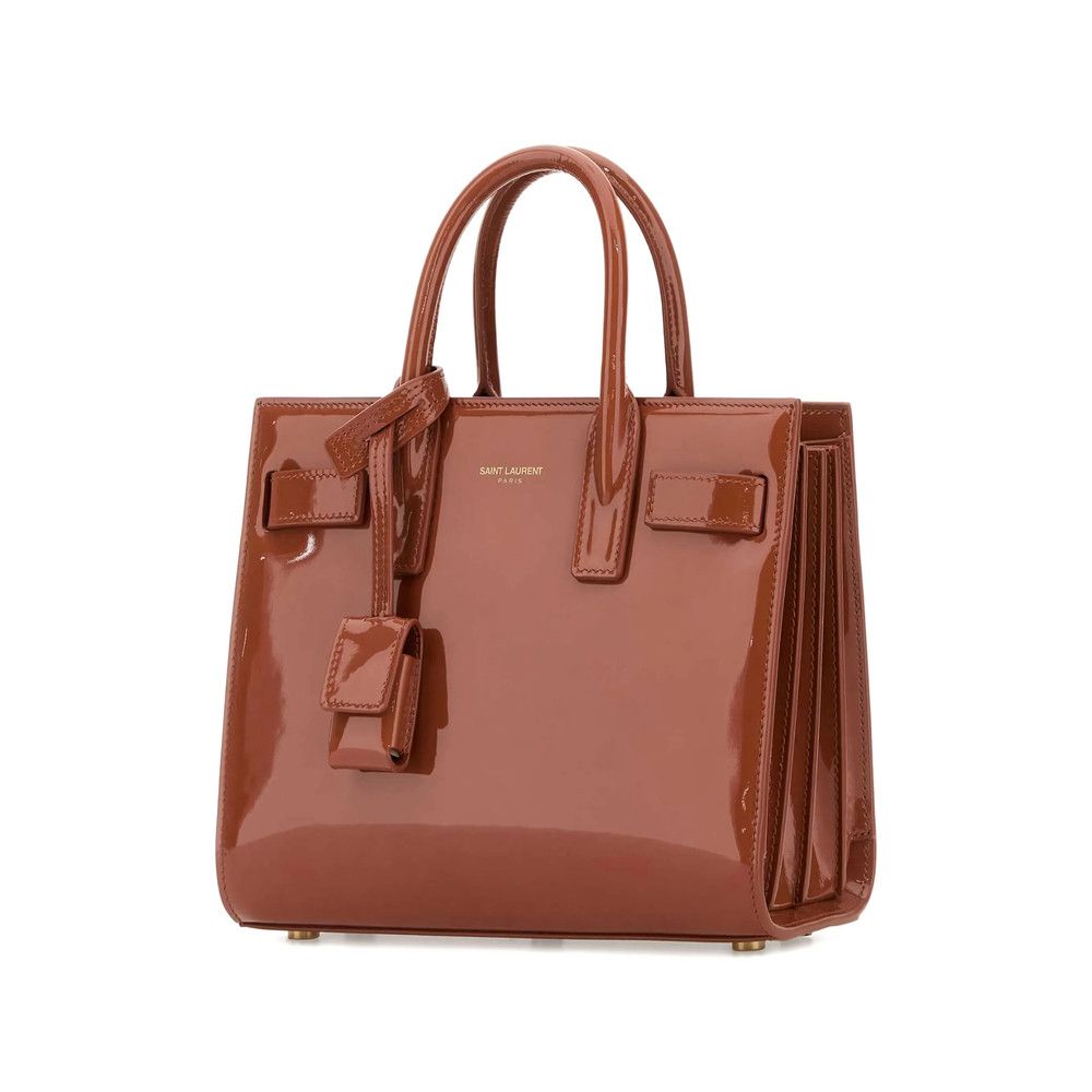 Saint Laurent Paris Saint Laurent BROWN Tote Bags Size ONE SIZE - 3 Thumbnail