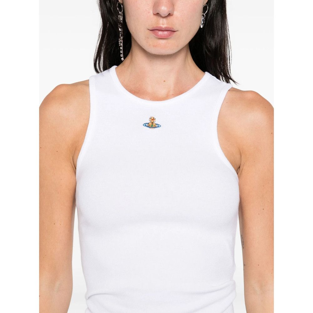 Vivienne Westwood Vivienne Westwood WHITE Tops - Vests & Tank Tops Size L / US 10 / IT 46 - 3 Thumbnail