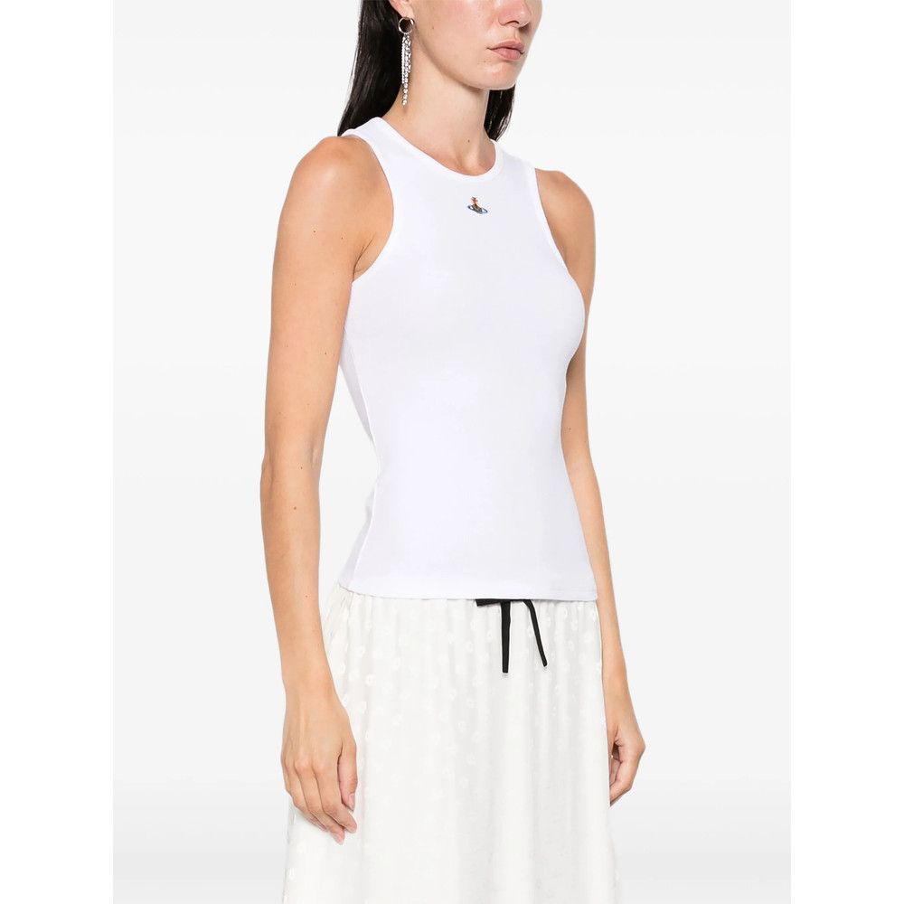Vivienne Westwood Vivienne Westwood WHITE Tops - Vests & Tank Tops Size L / US 10 / IT 46 - 5 Thumbnail