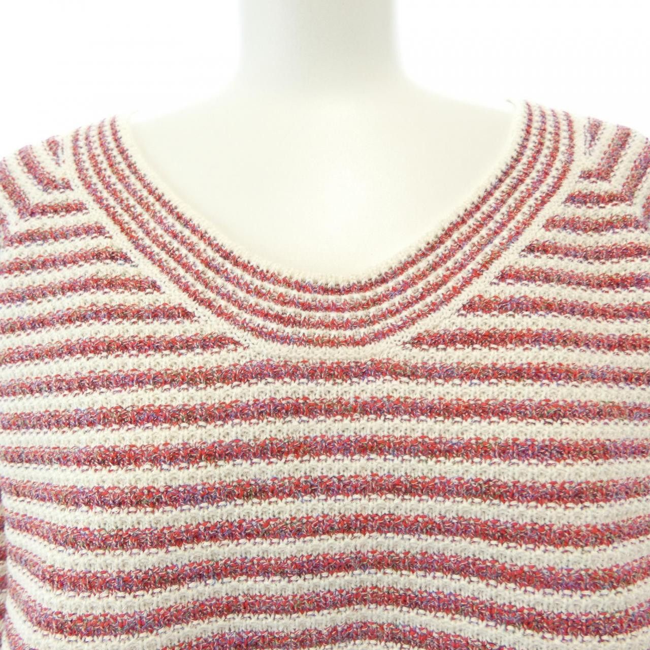 Chanel Chanel Chanel Knitwear Textile Tops P51241K06588 DUTY FREE for USA Size ONE SIZE - 5 Thumbnail