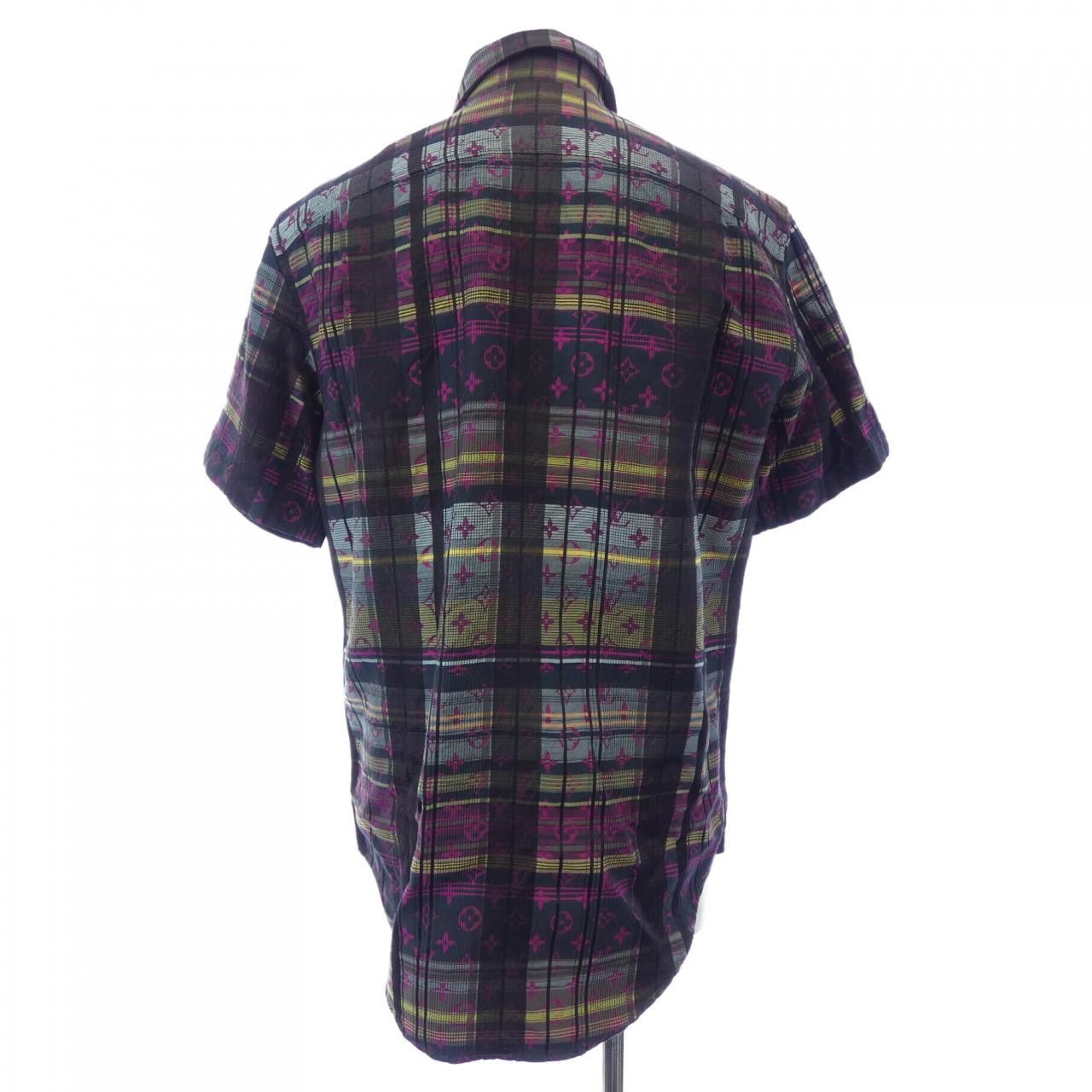 Louis Vuitton Louis Vuitton Louis Vuitton S/S Shirt Shirt Textile Tops HKS75WZVP DUTY FREE for USA Size ONE SIZE - 2 Thumbnail