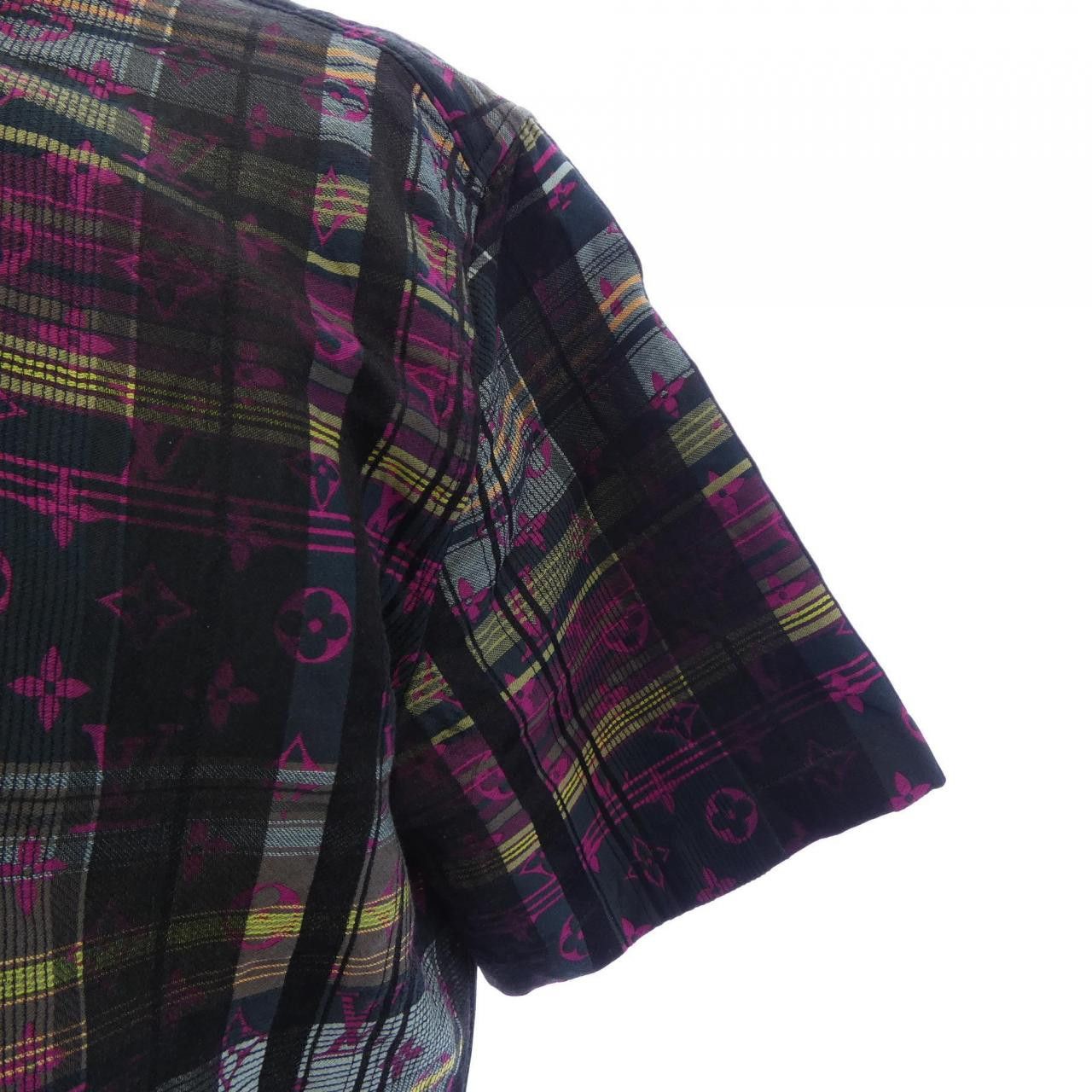 Louis Vuitton Louis Vuitton Louis Vuitton S/S Shirt Shirt Textile Tops HKS75WZVP DUTY FREE for USA Size ONE SIZE - 6 Thumbnail