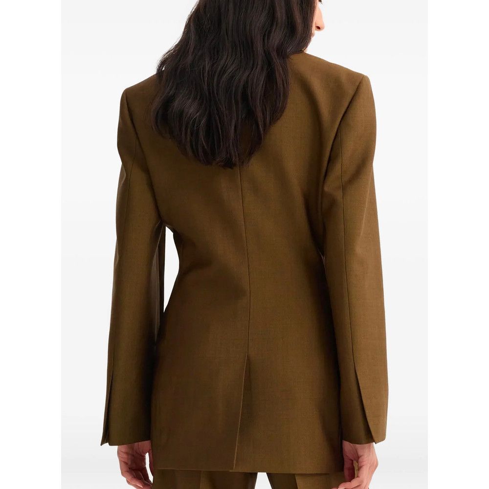 Rohe Rohe BROWN Jackets - Blazers Size S / US 4 / IT 40 - 2 Thumbnail