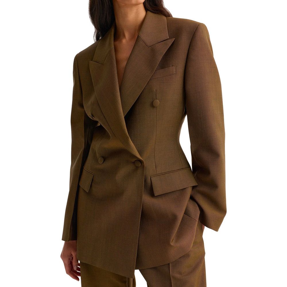 Rohe Rohe BROWN Jackets - Blazers Size S / US 4 / IT 40 - 4 Thumbnail