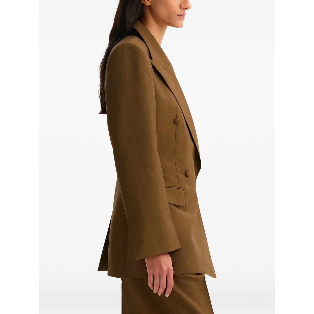 Rohe Rohe BROWN Jackets - Blazers Size S / US 4 / IT 40 - 3 Thumbnail