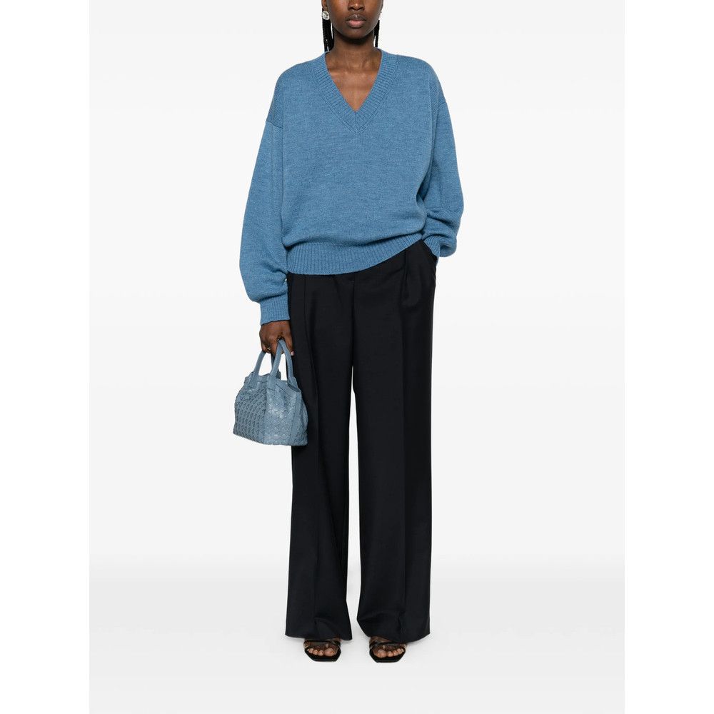 Rohe Rohe BLUE Trousers - Tailored Trousers Size 28" / US 6 / IT 42 - 3 Thumbnail
