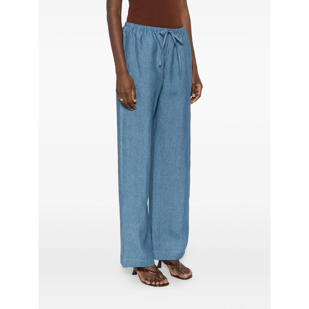 Rohe Rohe BLUE Trousers - Palazzo Pants Size 27" / US 4 / IT 40 - 4 Thumbnail