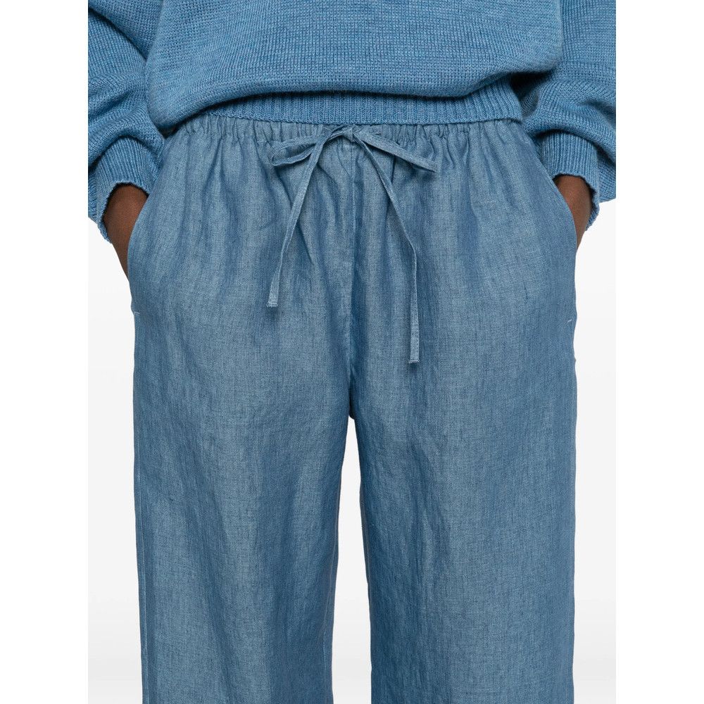 Rohe Rohe BLUE Trousers - Palazzo Pants Size 27" / US 4 / IT 40 - 5 Thumbnail