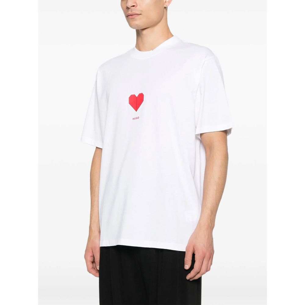 Hugo WHITE T-Shirts & Vests - T-Shirts