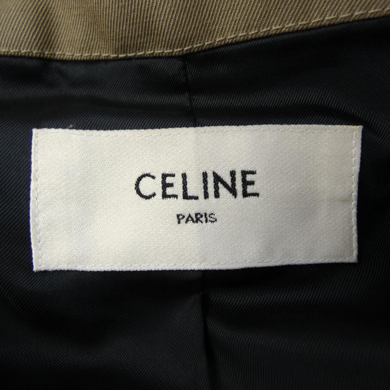Celine Celine Celine Trench Coat Trench Coat Textile Outerwear 2M037984C DUTY FREE for USA Size ONE SIZE - 4 Thumbnail