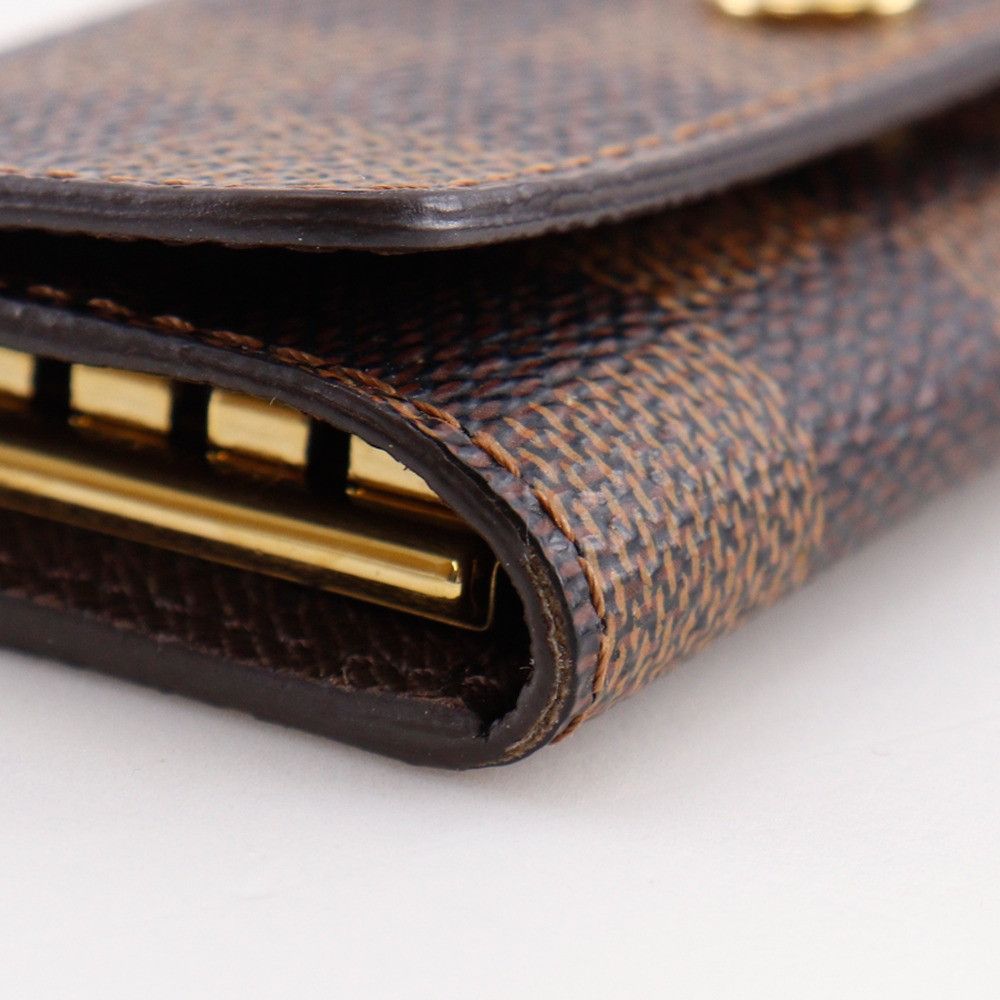 Louis Vuitton Louis Vuitton Louis Vuitton Multicles 4 Damier Canvas Key Case Textile Key case N62631 DUTY FREE for USA Size ONE SIZE - 6 Thumbnail