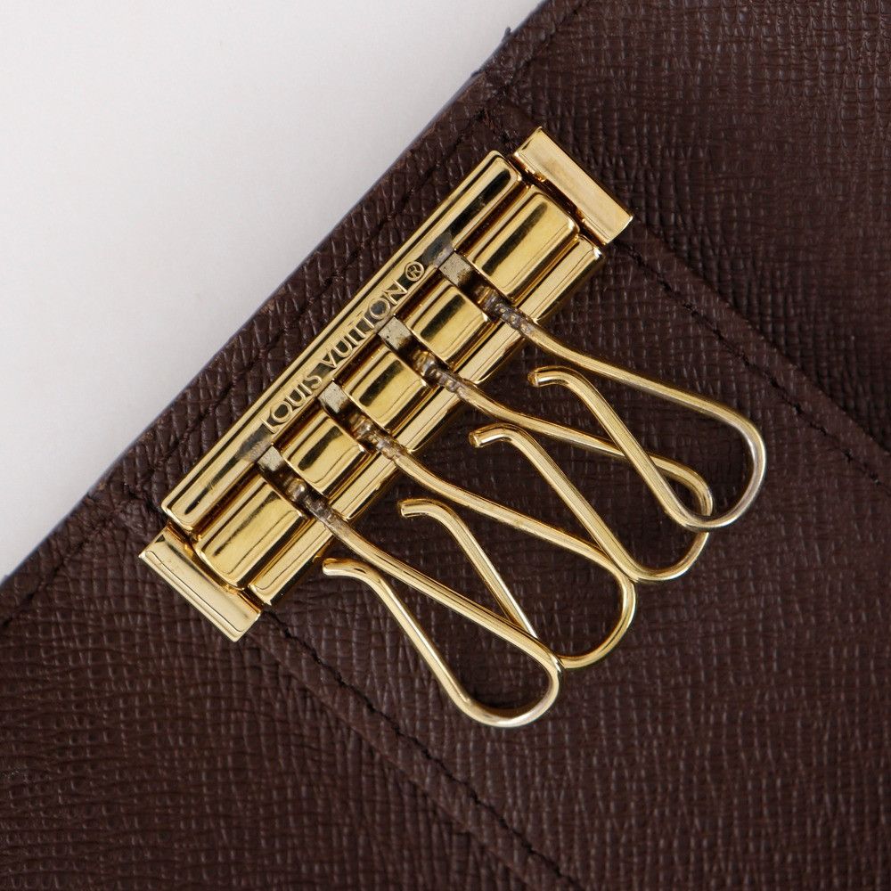 Louis Vuitton Louis Vuitton Louis Vuitton Multicles 4 Damier Canvas Key Case Textile Key case N62631 DUTY FREE for USA Size ONE SIZE - 9 Thumbnail