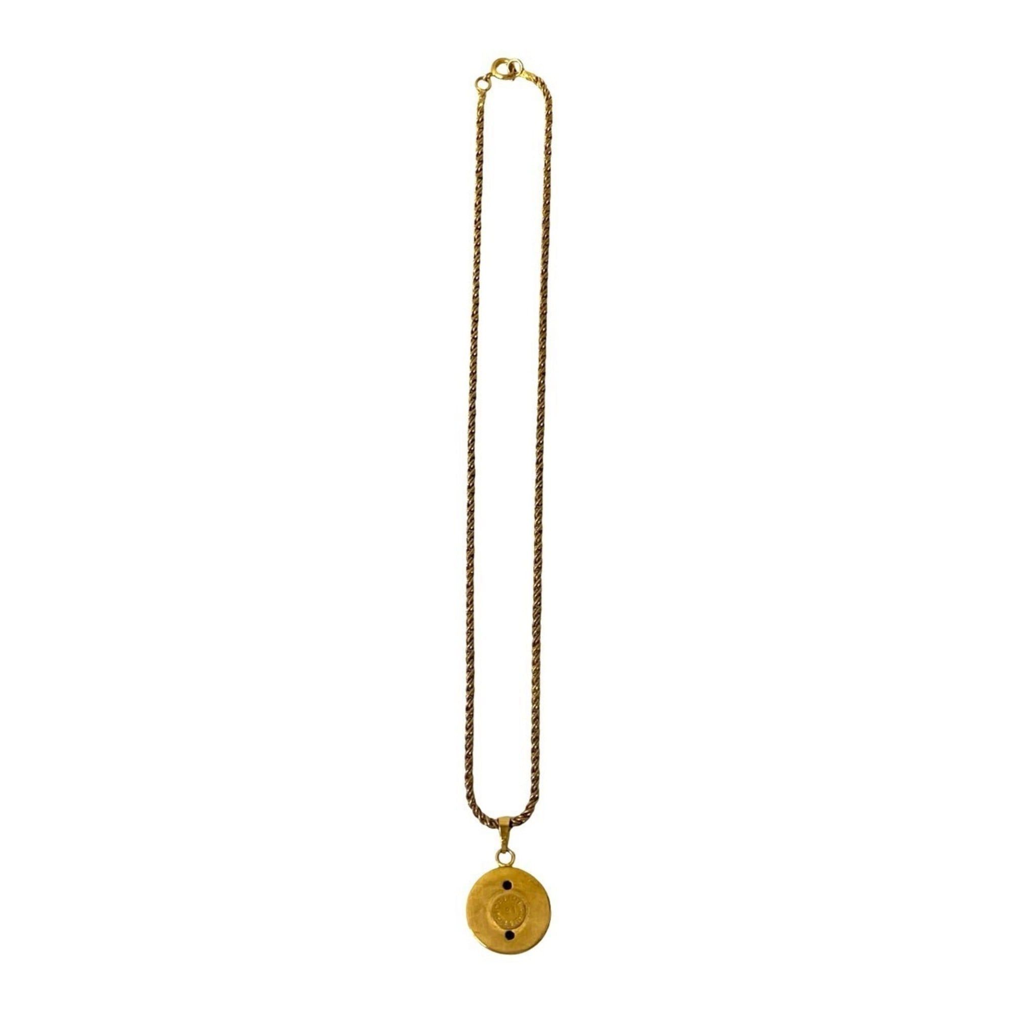 Celine CELINE Star Ball Motif GP Chain Necklace Pendant Gold 19105 Size ONE SIZE - 5 Thumbnail