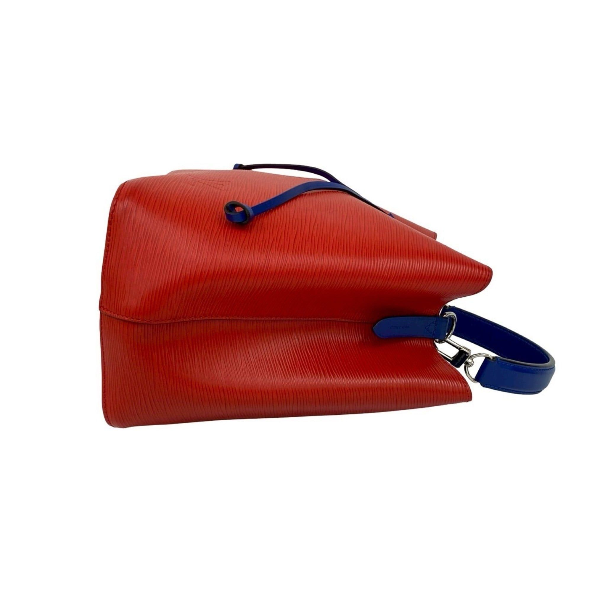 Louis Vuitton LOUIS VUITTON NeoNoe MM Epi Leather 2-Way Handbag/Shoulder Bag, Red/Blue, 24399 Size ONE SIZE - 6 Thumbnail