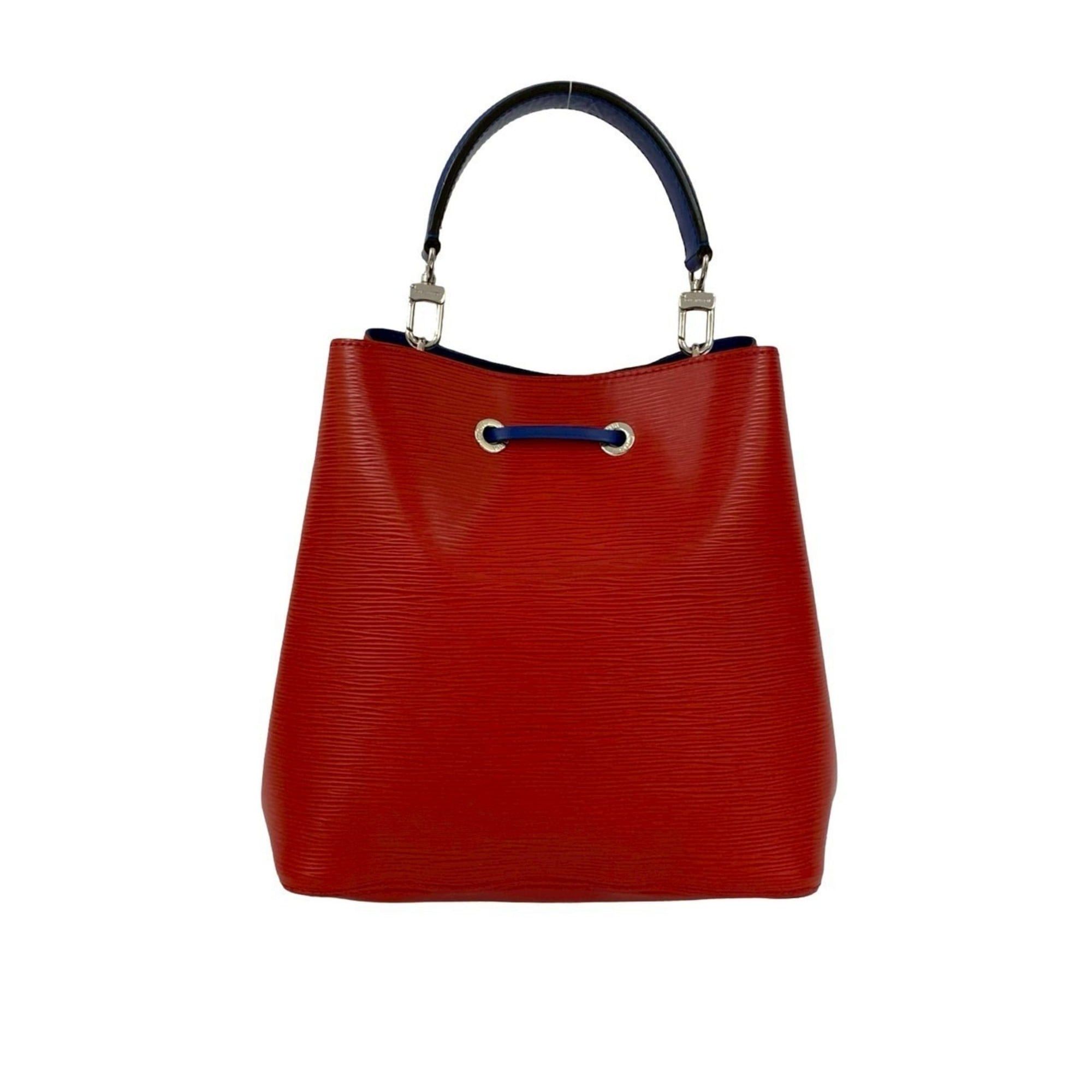 Louis Vuitton LOUIS VUITTON NeoNoe MM Epi Leather 2-Way Handbag/Shoulder Bag, Red/Blue, 24399 Size ONE SIZE - 3 Thumbnail