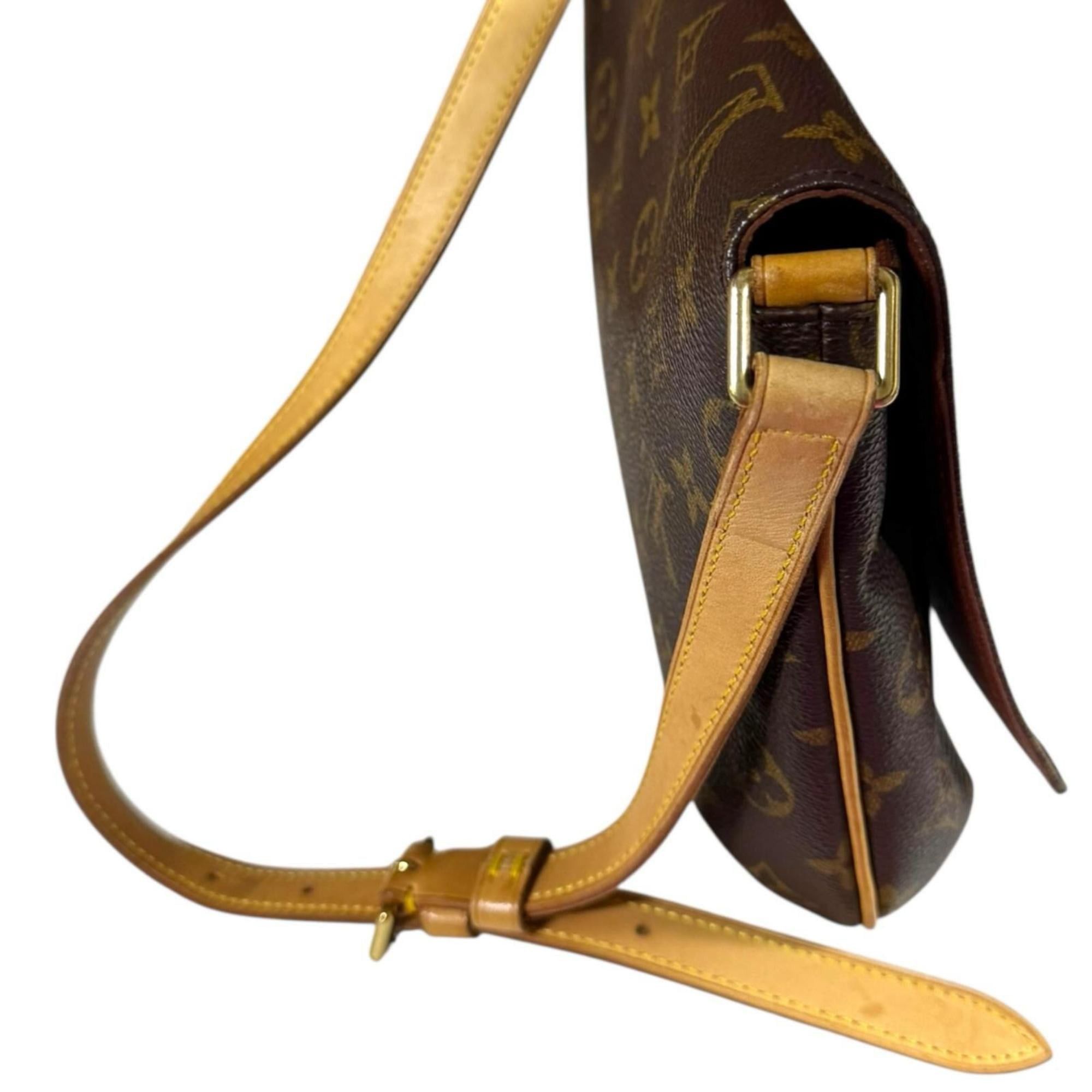 Louis Vuitton Pre-owned Louis Vuitton Musette Tango Short Monogram Shoulder Bag in Canvas (M51257) Brown. Women's. Size ONE SIZE - 11 Thumbnail