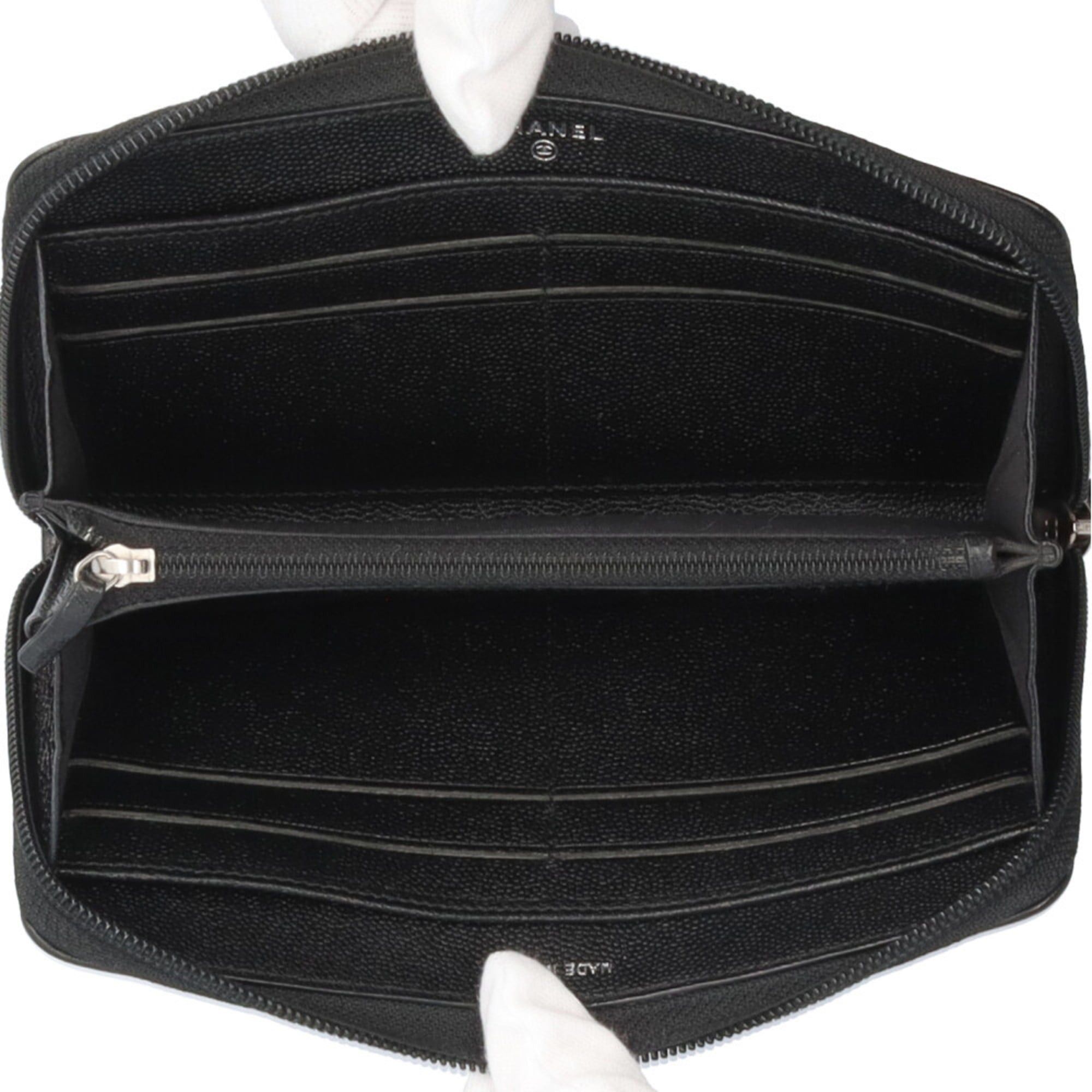 Chanel Pre-owned Chanel Coco Button Long Wallet, Leather, Women's, CHANEL Size ONE SIZE - 5 Thumbnail