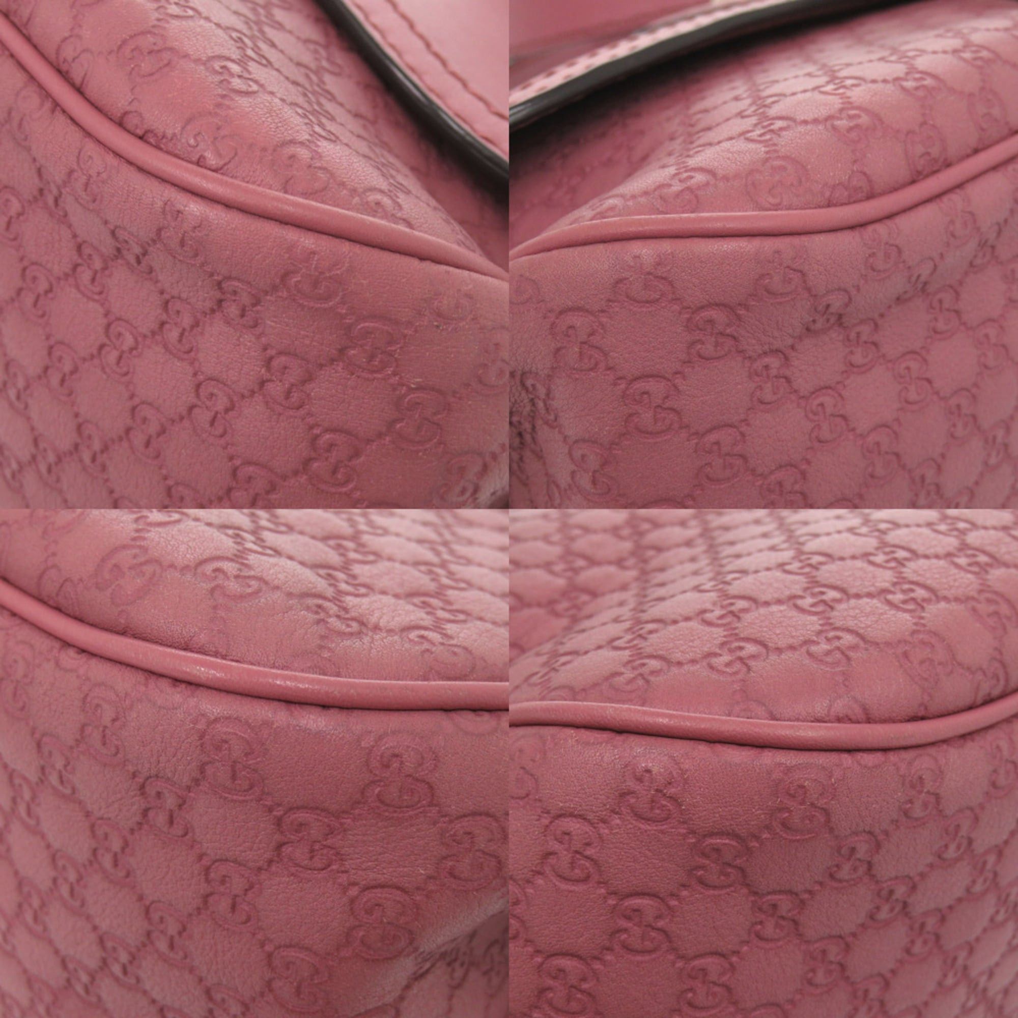 Gucci Excellent condition Gucci Sukey 308452 Micro Guccissima leather pink shoulder bag 1143GUCCI Size ONE SIZE - 4 Thumbnail