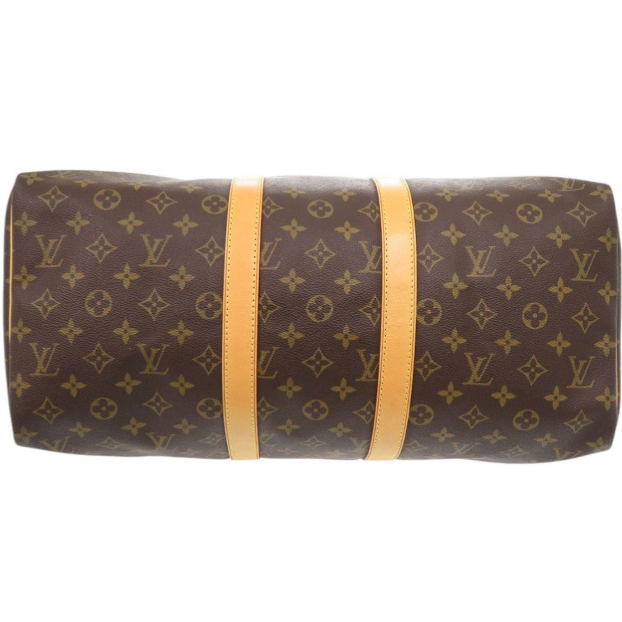 Louis Vuitton Louis Vuitton Keepall 45 Monogram M41428 Boston Bag LV 0677LOUIS VUITTON Size ONE SIZE - 3 Thumbnail