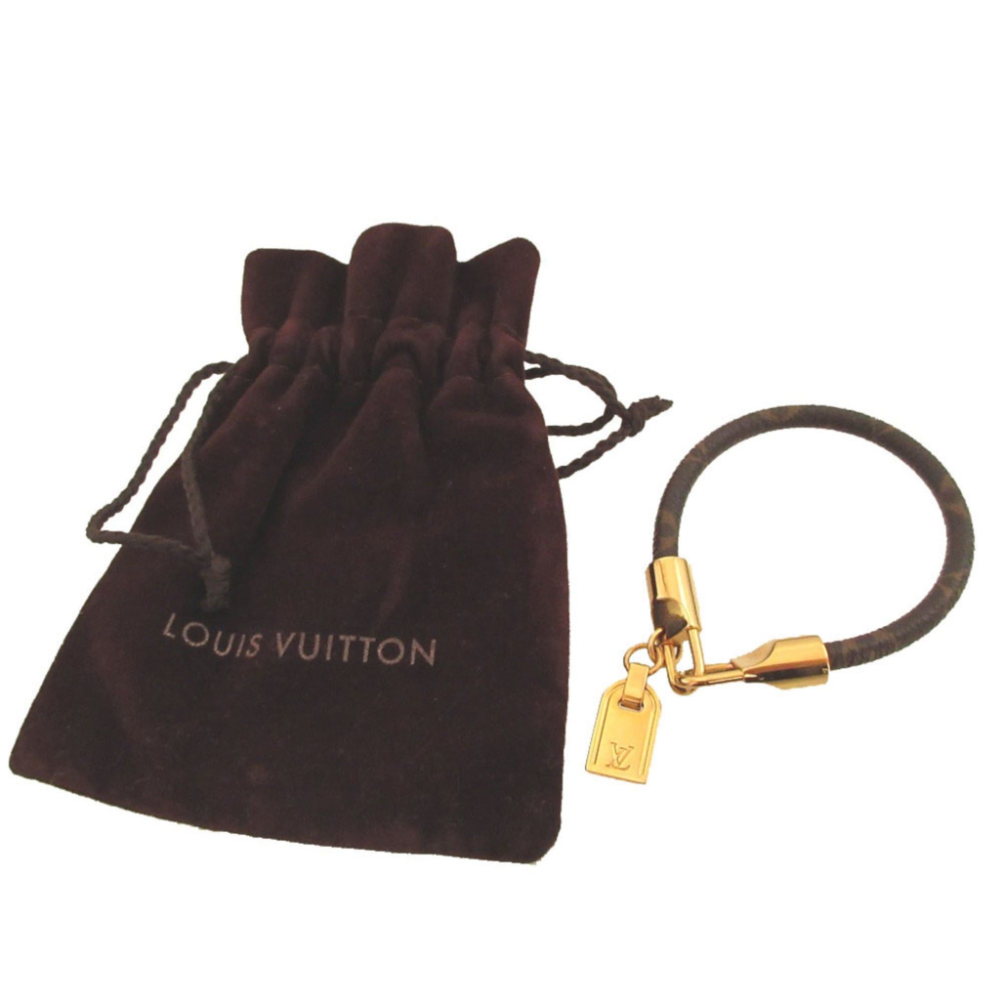 Louis Vuitton Like new Louis Vuitton Rack It Monogram Brasserie M6605F Brown Bracelet 0476LOUIS VUITTON Size ONE SIZE - 2 Thumbnail