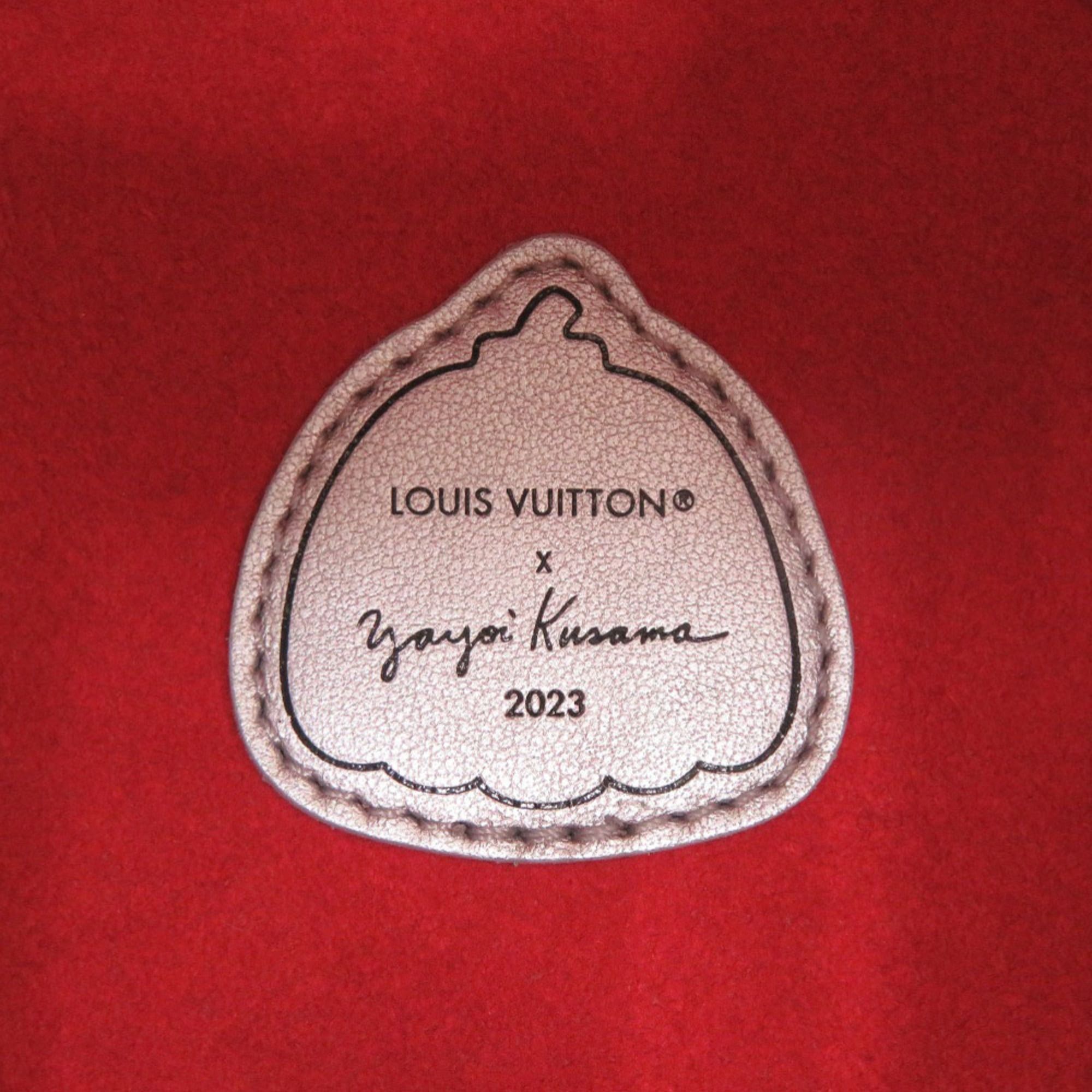 Louis Vuitton Unused Louis Vuitton x Yayoi Kusama Pumpkin Handbag M21761 IC Leather Silver Multicolor Shoulder Bag LV 1496LOUIS VUITTON Size ONE SIZE - 7 Thumbnail