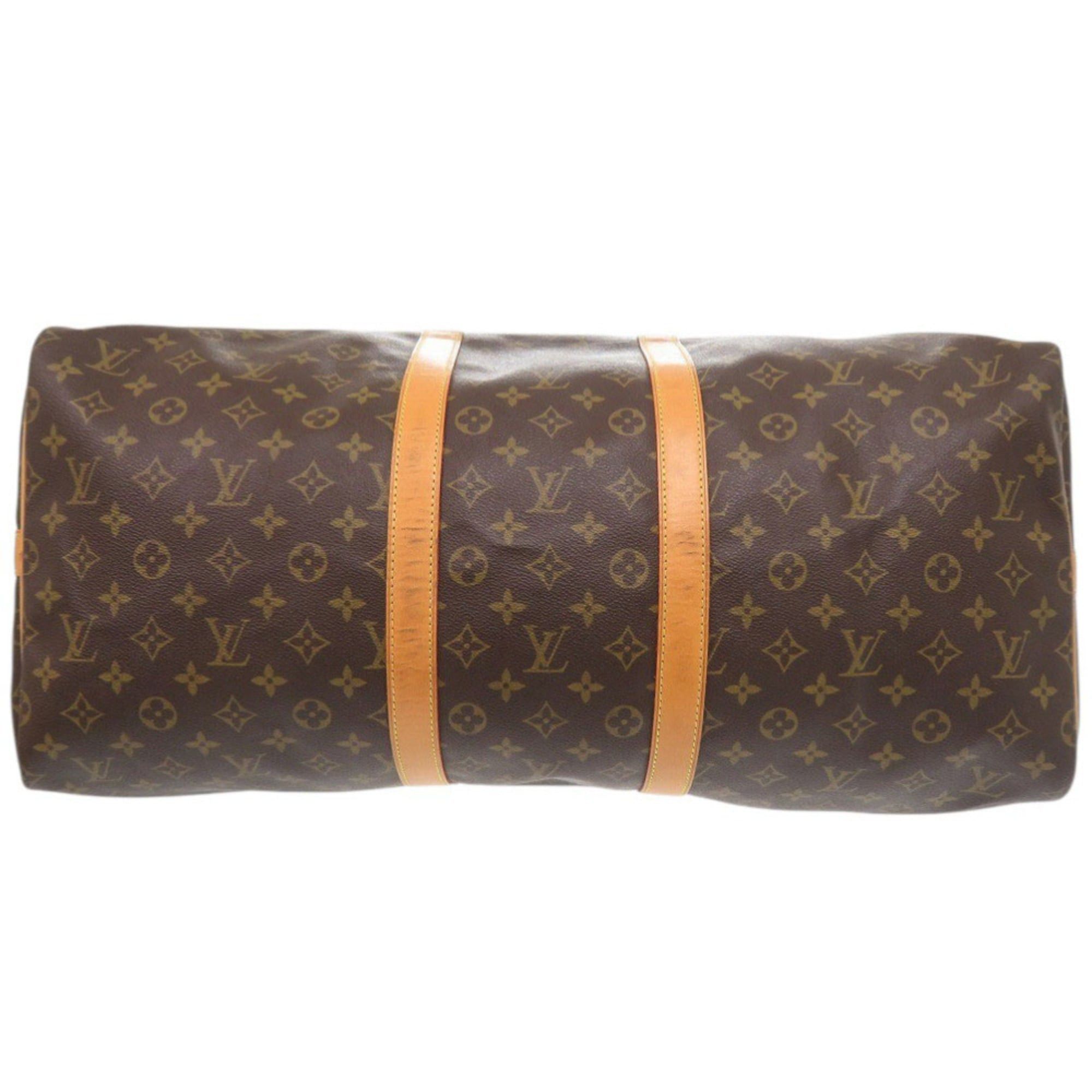 Louis Vuitton Louis Vuitton Keepall Bandouliere 55 Monogram Boston Bag M41414 LV 0681LOUIS VUITTON Size ONE SIZE - 3 Thumbnail