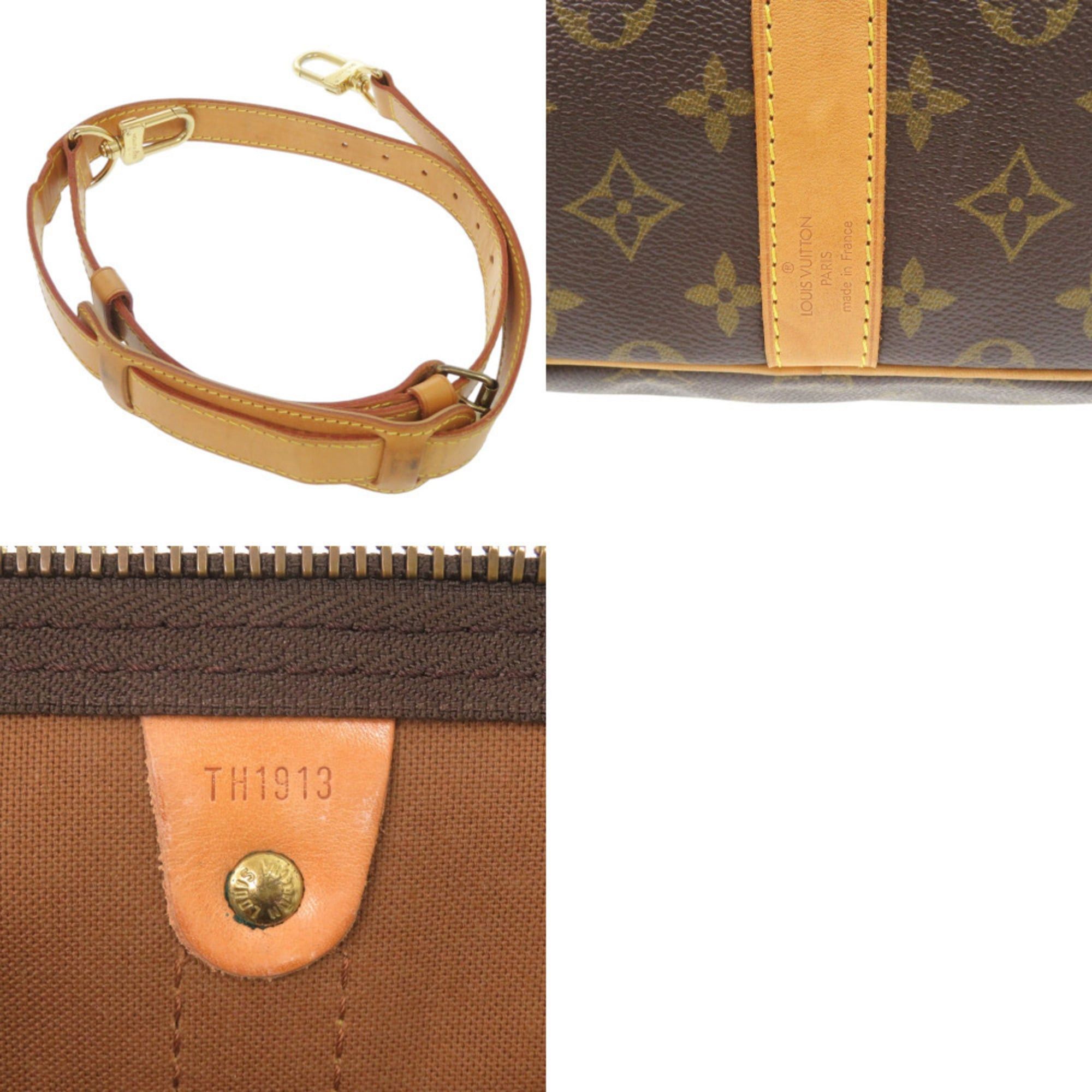 Louis Vuitton Louis Vuitton Keepall Bandouliere 55 Monogram Boston Bag M41414 LV 0681LOUIS VUITTON Size ONE SIZE - 10 Thumbnail