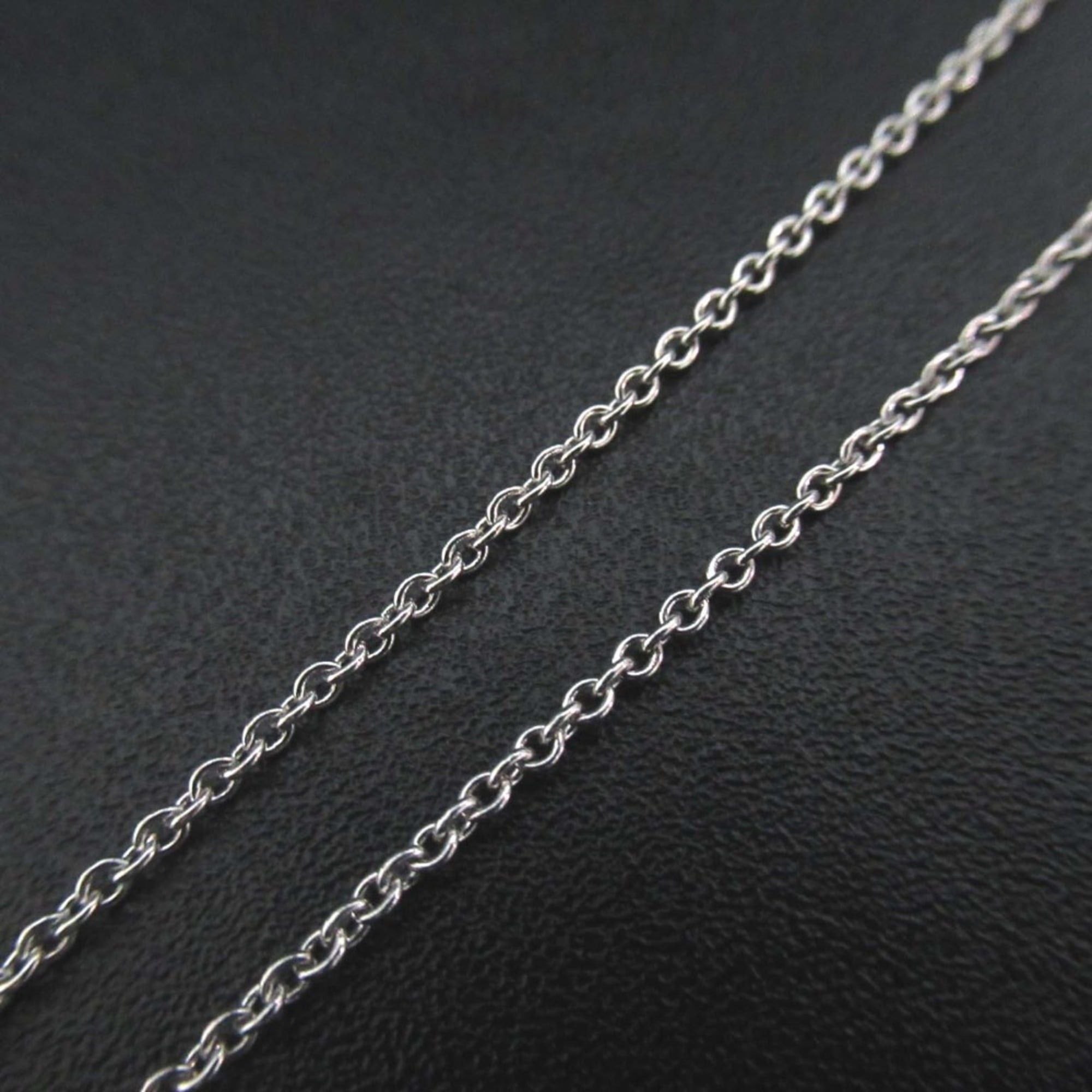 Tiffany & Co. Tiffany & Co. Elsa Peretti Open Heart Large Necklace Pendant in 925 SV Silver for Women Size ONE SIZE - 4 Thumbnail