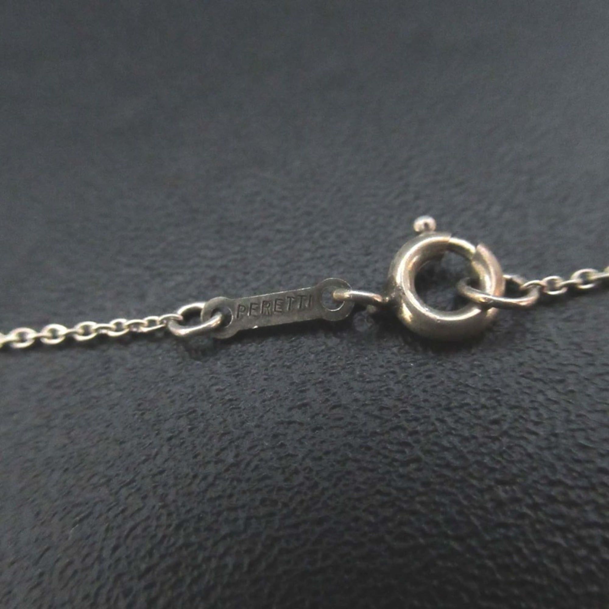 Tiffany & Co. Tiffany & Co. Vintage Elsa Peretti Open Heart Necklace Pendant in Sterling Silver, Old Stamp, Women's Size ONE SIZE - 5 Thumbnail