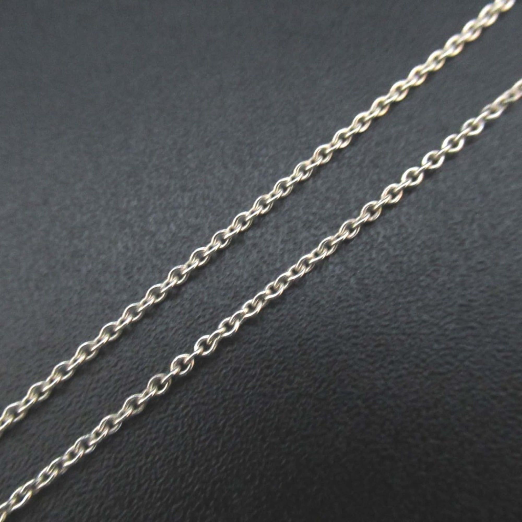 Tiffany & Co. Tiffany & Co. Elsa Peretti Open Heart Large Necklace Pendant in 925 SV Silver for Women Size ONE SIZE - 4 Thumbnail