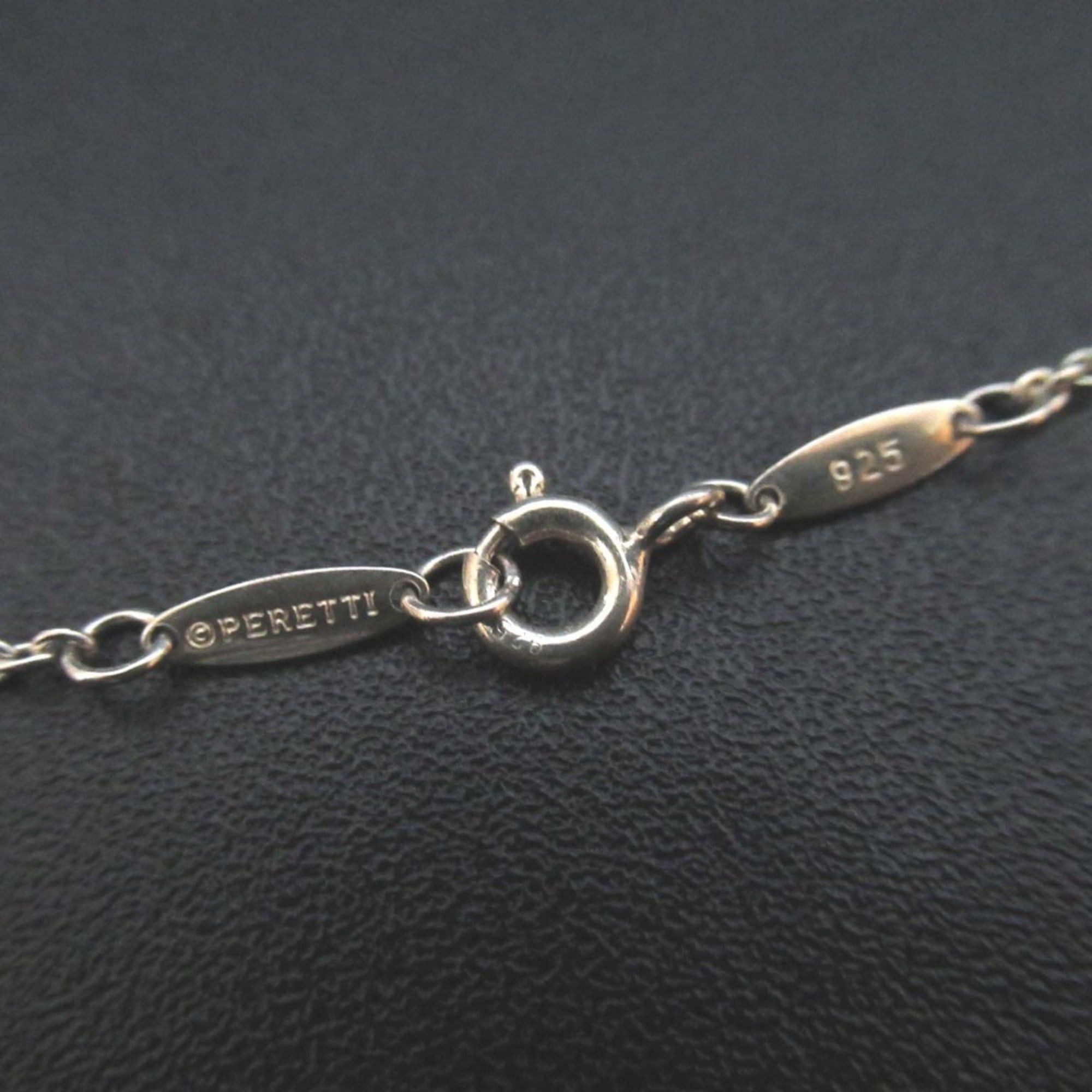 Tiffany & Co. Tiffany & Co. Elsa Peretti Open Heart Large Necklace Pendant in 925 SV Silver for Women Size ONE SIZE - 5 Thumbnail