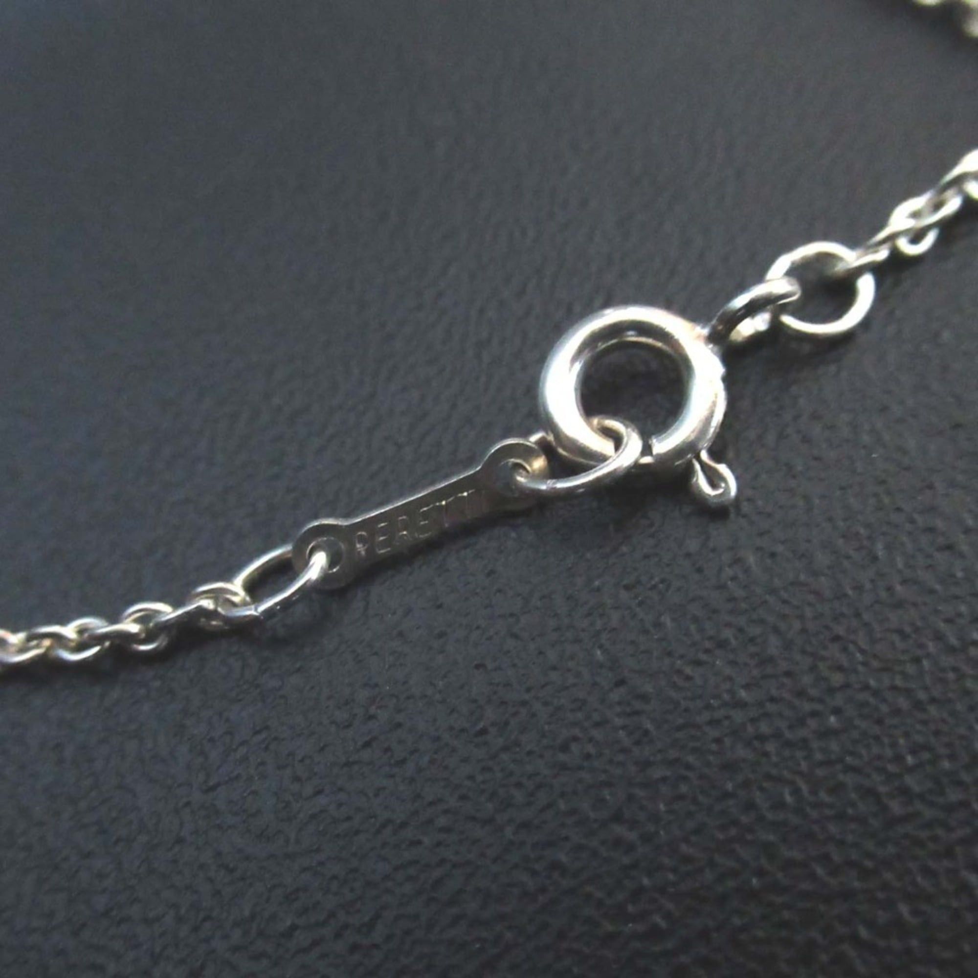 Tiffany & Co. Tiffany & Co. Elsa Peretti Open Heart Necklace Pendant in 925 SV Silver for Women Size ONE SIZE - 5 Thumbnail
