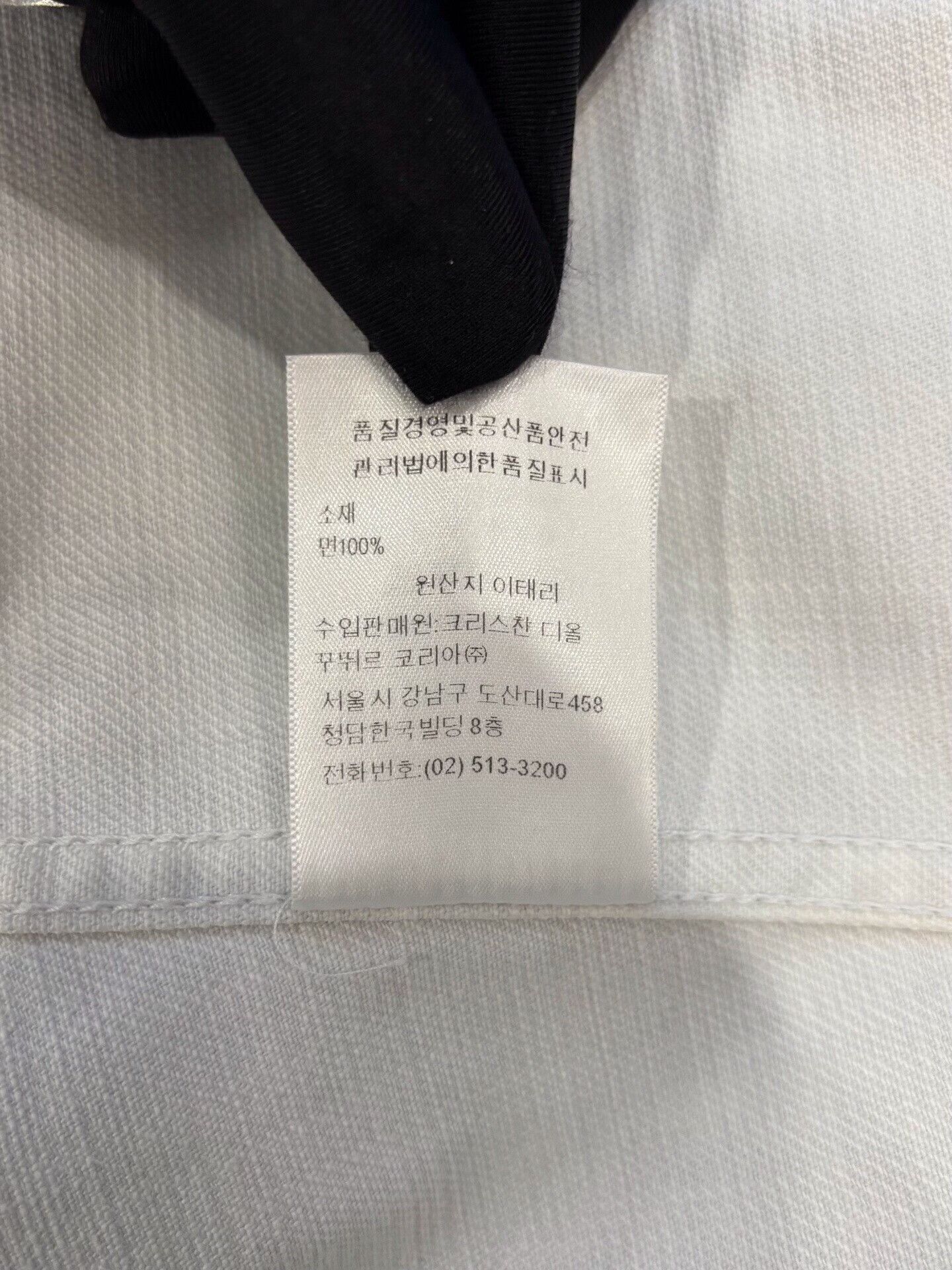 Dior Dior Zoo Collection Black White Denim Jacket Size US M / EU 48-50 / 2 - 8 Thumbnail