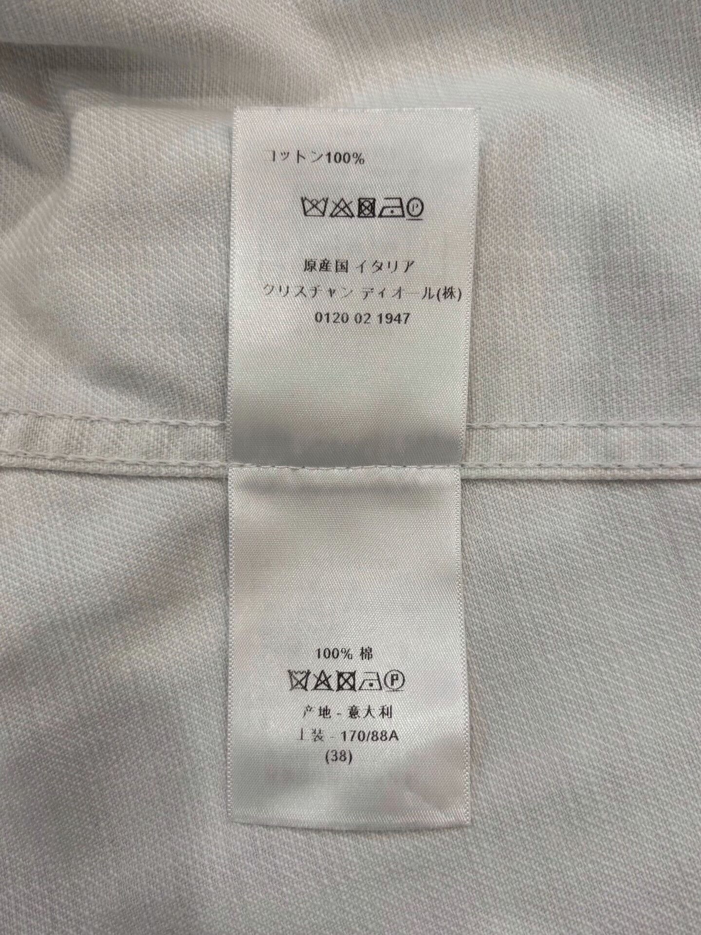 Dior Dior Zoo Collection Black White Denim Jacket Size US M / EU 48-50 / 2 - 7 Thumbnail