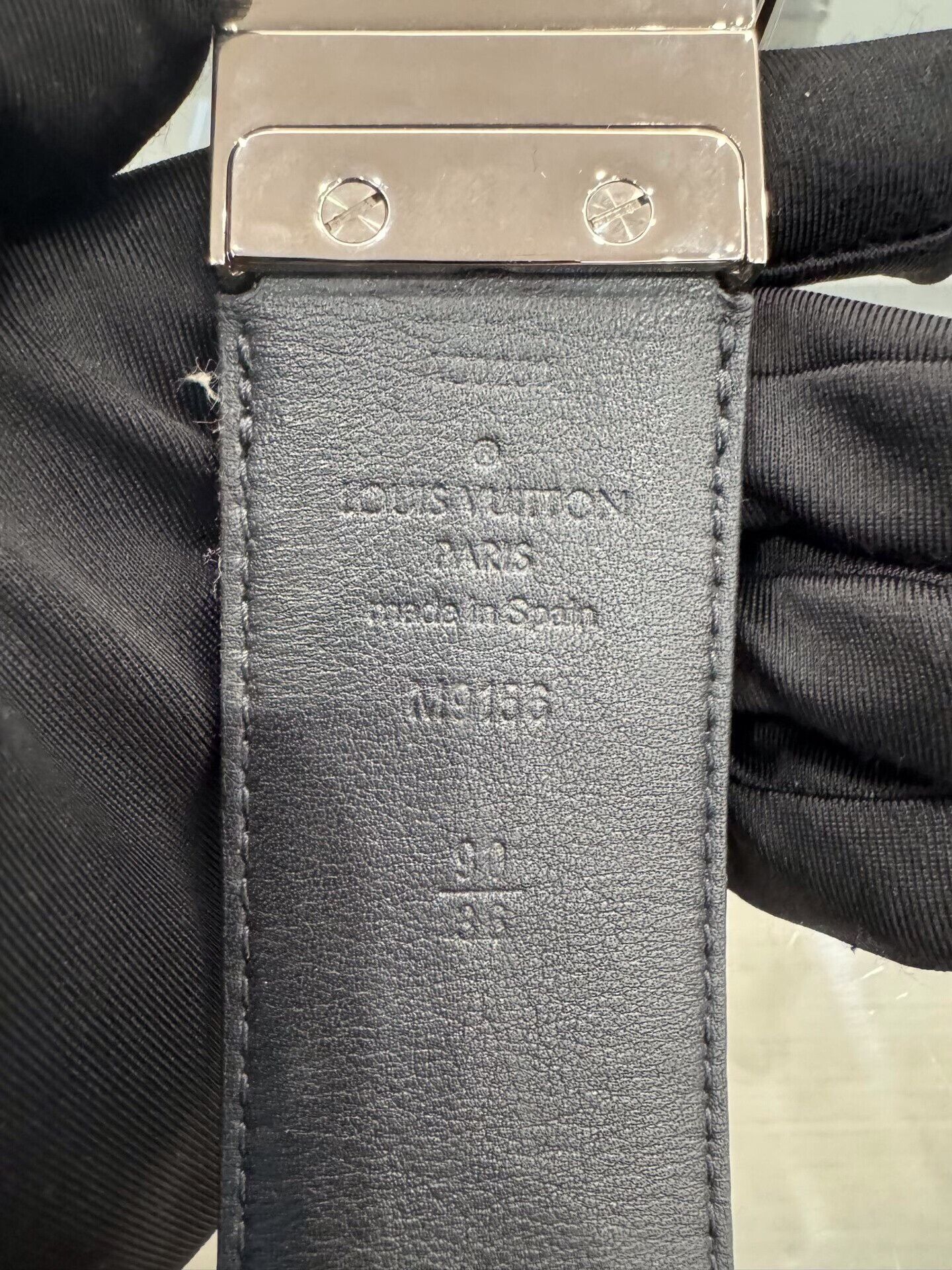 Louis Vuitton Louis Vuitton 4cm Checkerboard Belt Size ONE SIZE - 8 Thumbnail