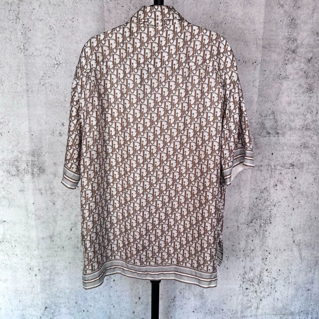 Dior Dior Monogram All-Over Short-Sleeve Shirt Size M / US 6-8 / IT 42-44 - 2 Thumbnail