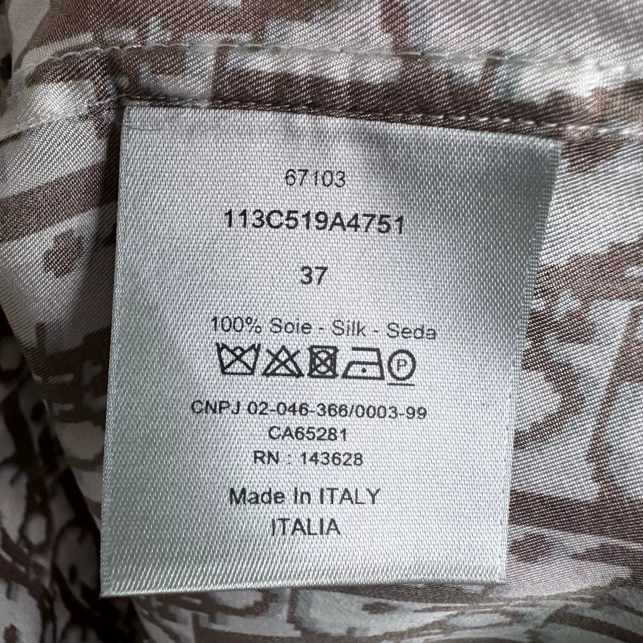Dior Dior Monogram All-Over Short-Sleeve Shirt Size M / US 6-8 / IT 42-44 - 5 Thumbnail
