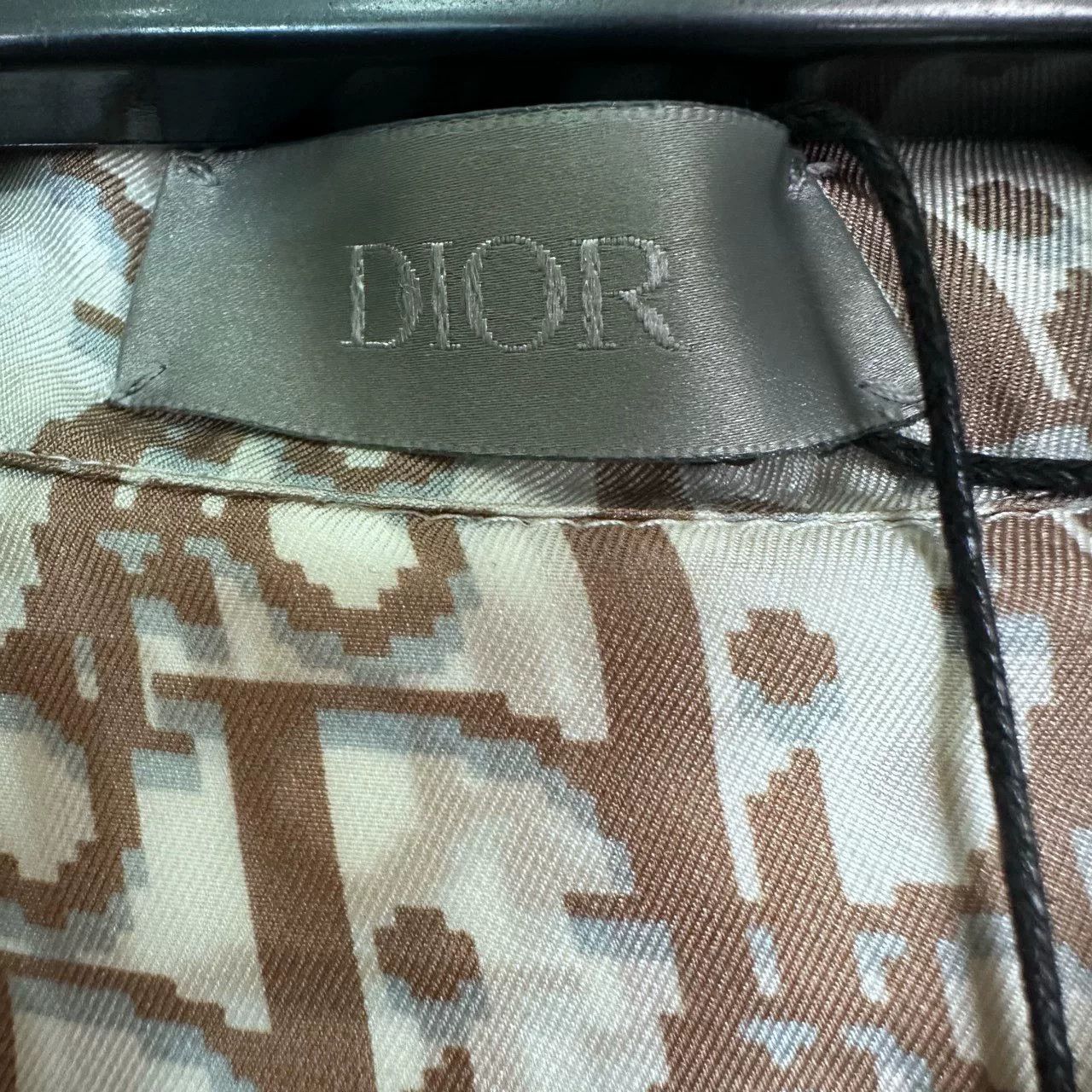 Dior Dior Monogram All-Over Short-Sleeve Shirt Size M / US 6-8 / IT 42-44 - 4 Thumbnail