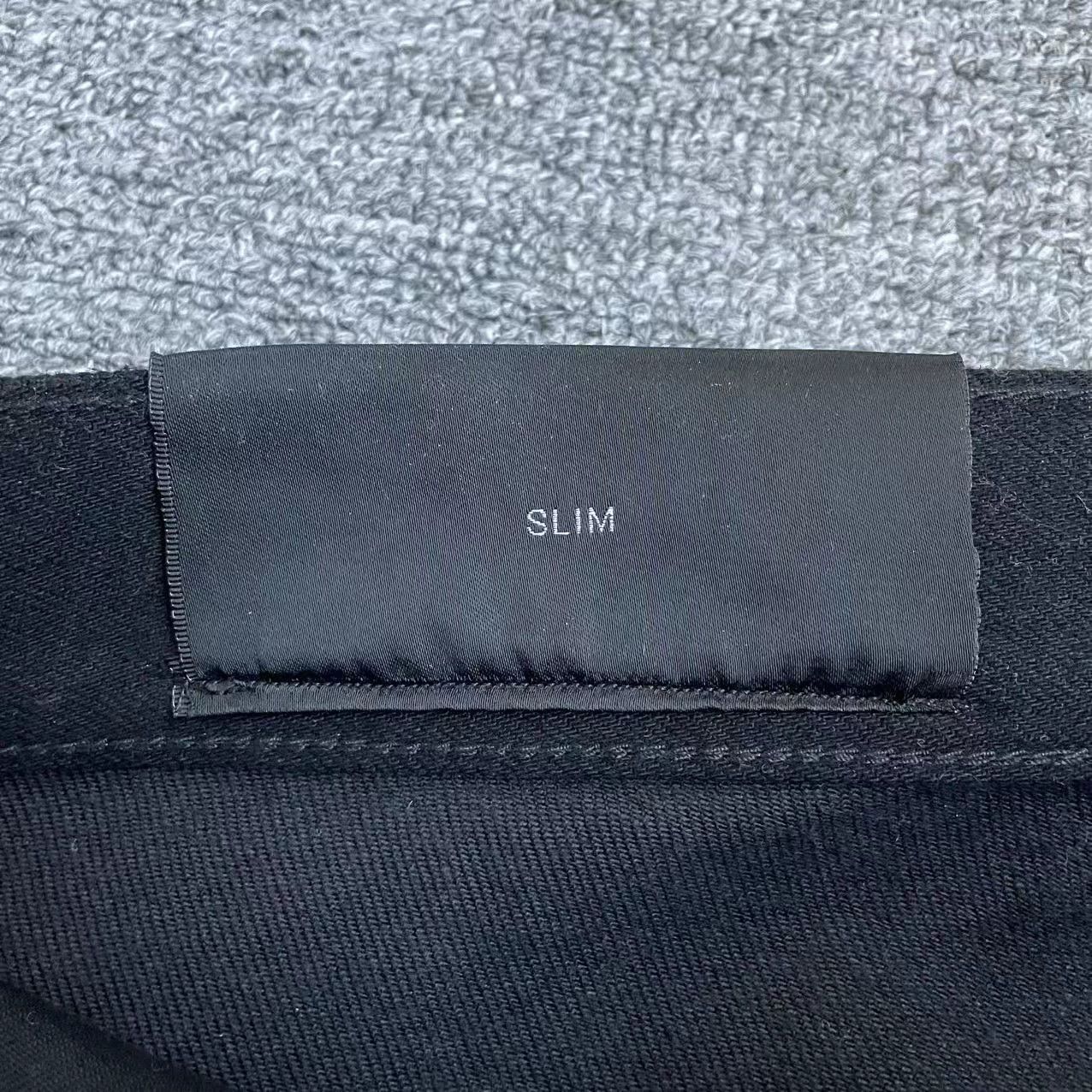 Balmain Black Ripped Denim Pants Size US 32 / EU 48 - 4 Thumbnail