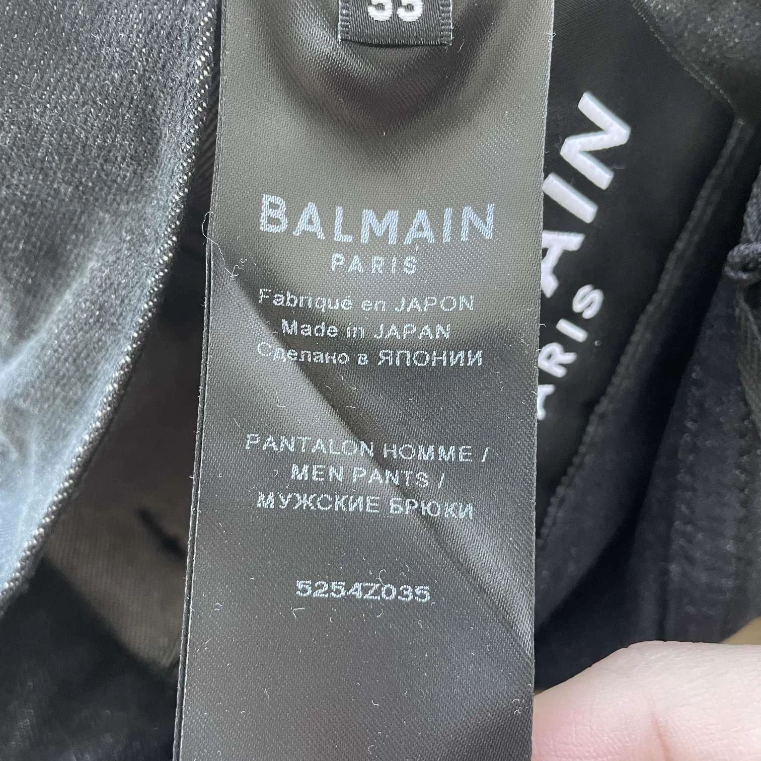 Balenciaga Distressed Black Denim Pants with Side Stripes Size US 32 / EU 48 - 8 Thumbnail