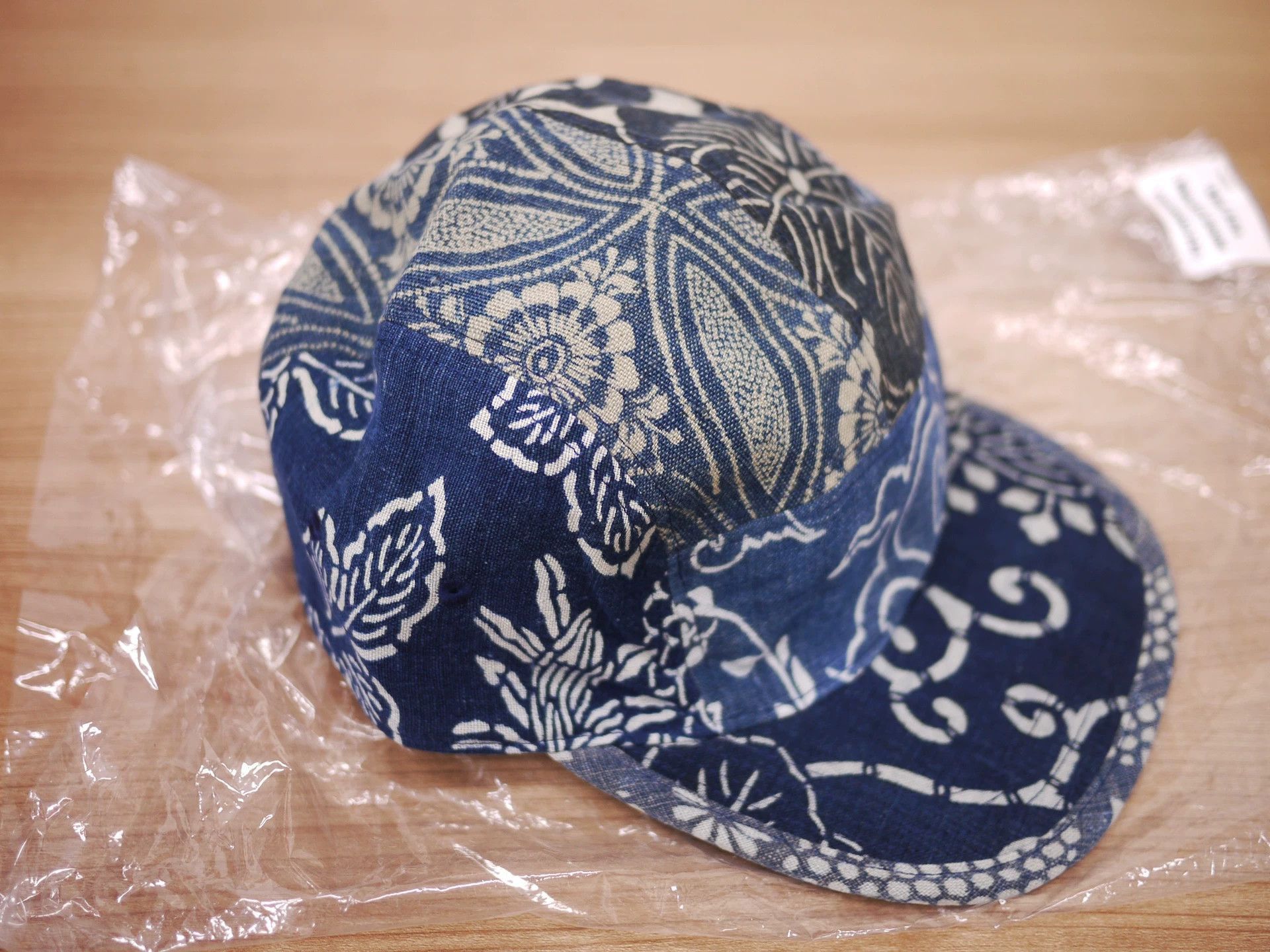 Visvim Blue Indigo Patterned Cap Size ONE SIZE - 2 Thumbnail
