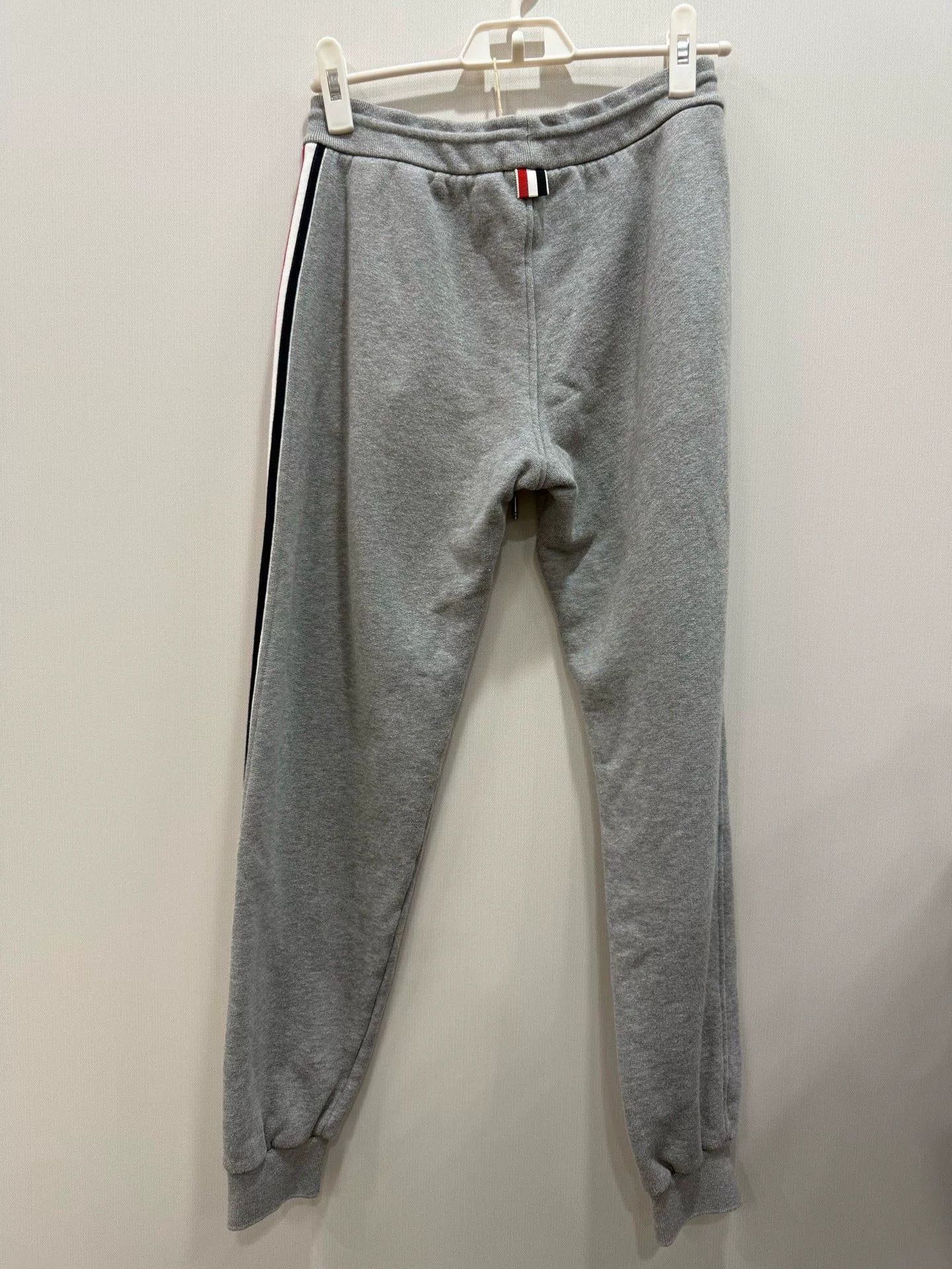 Thom Browne Thom Browne Men's Striped Sweatpants Size US 32 / EU 48 - 4 Thumbnail