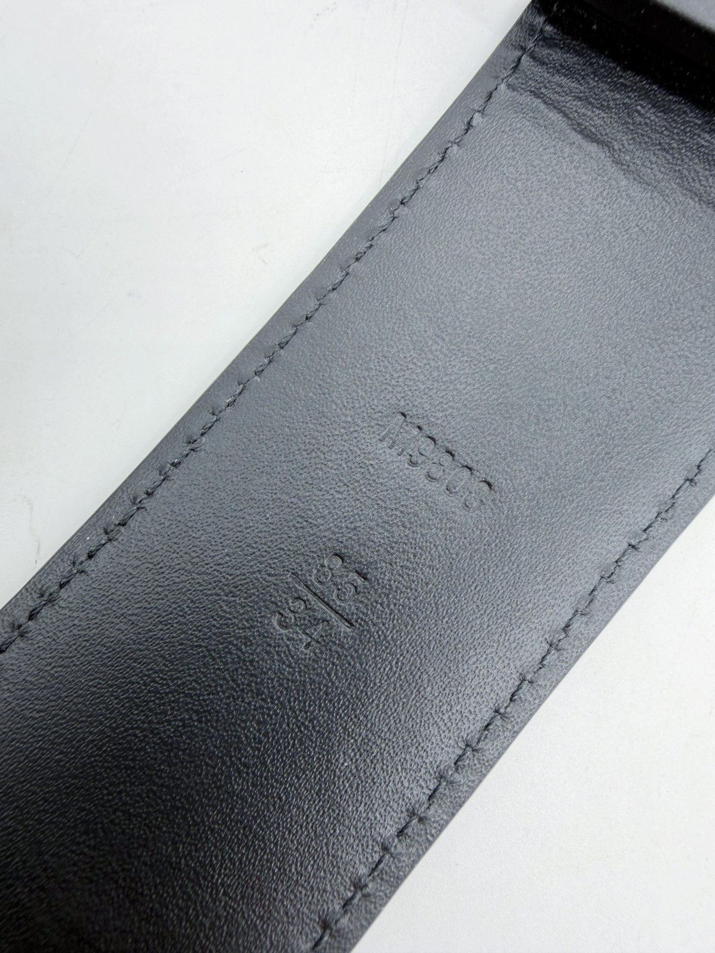 Louis Vuitton Louis Vuitton Black Buckle Damier Belt Size ONE SIZE - 6 Thumbnail