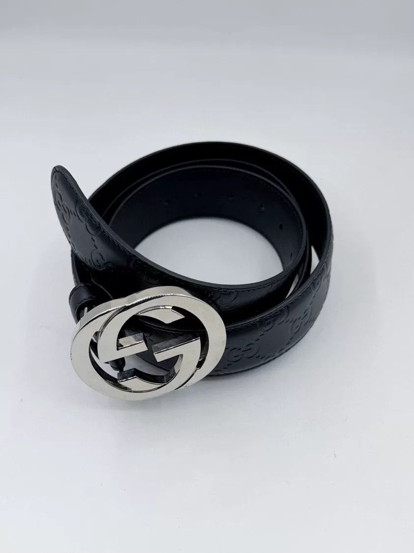 Gucci Gucci Men's Belt Classic Double G Buckle Size ONE SIZE - 2 Thumbnail