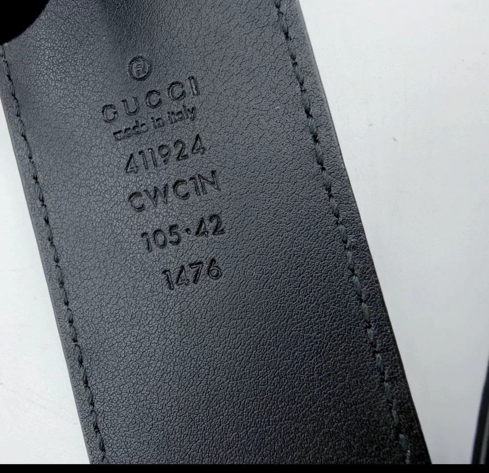 Gucci Gucci Men's Belt Classic Double G Buckle Size ONE SIZE - 4 Thumbnail