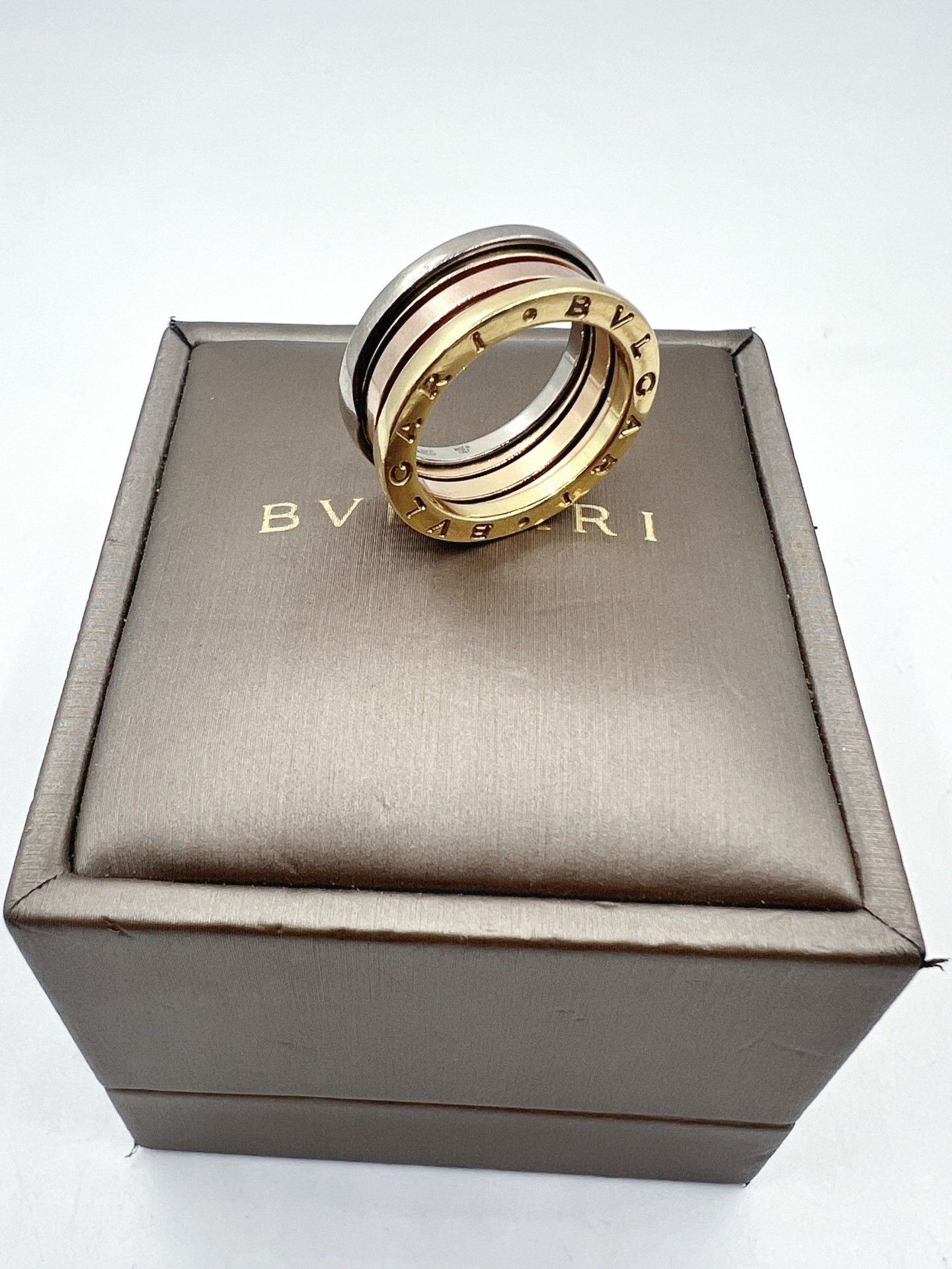 Bvlgari Bvlgari B.Zero1 Tricolor Ring Size ONE SIZE - 4 Thumbnail