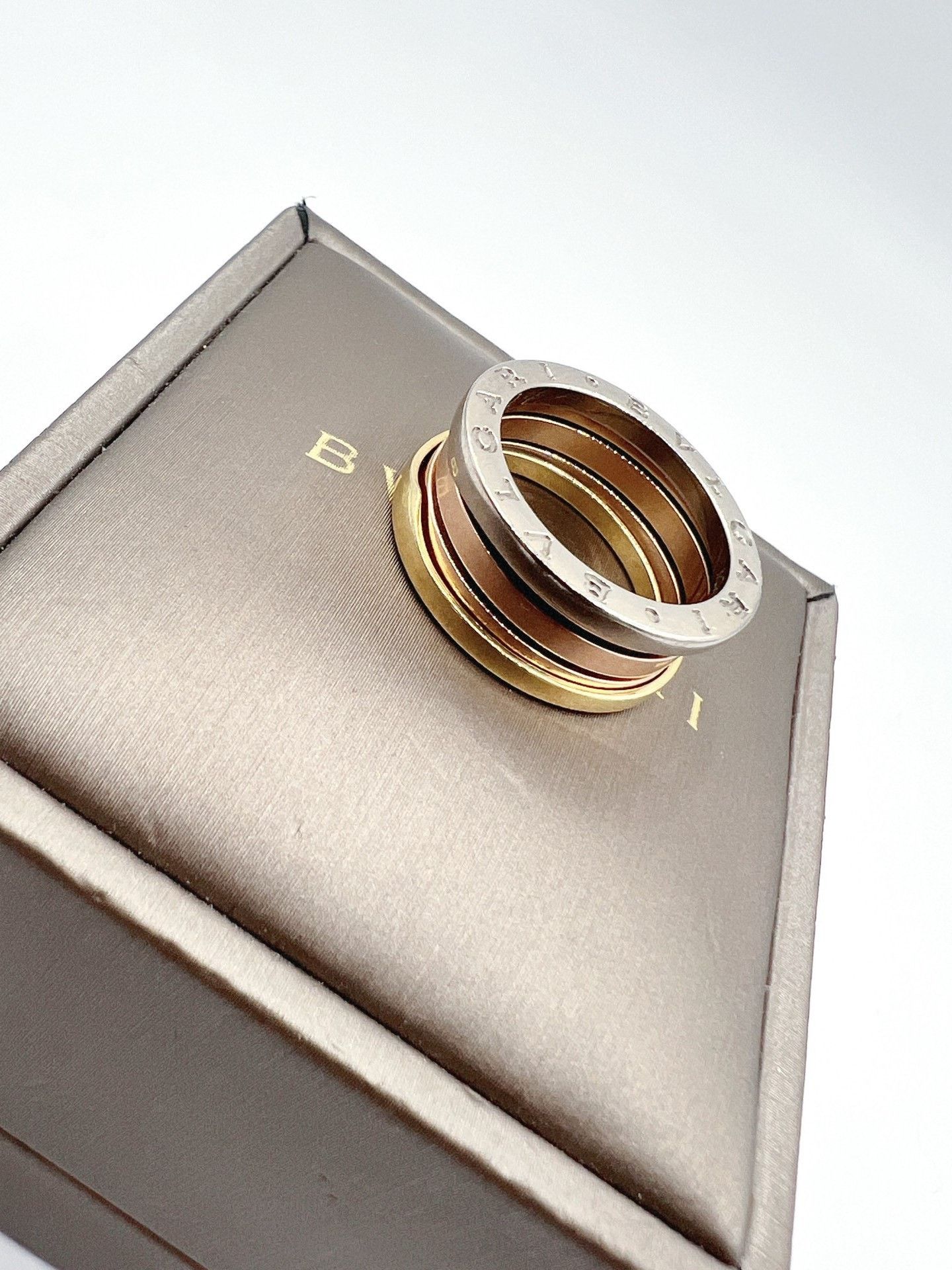 Bvlgari Bvlgari B.Zero1 Tricolor Ring Size ONE SIZE - 6 Thumbnail