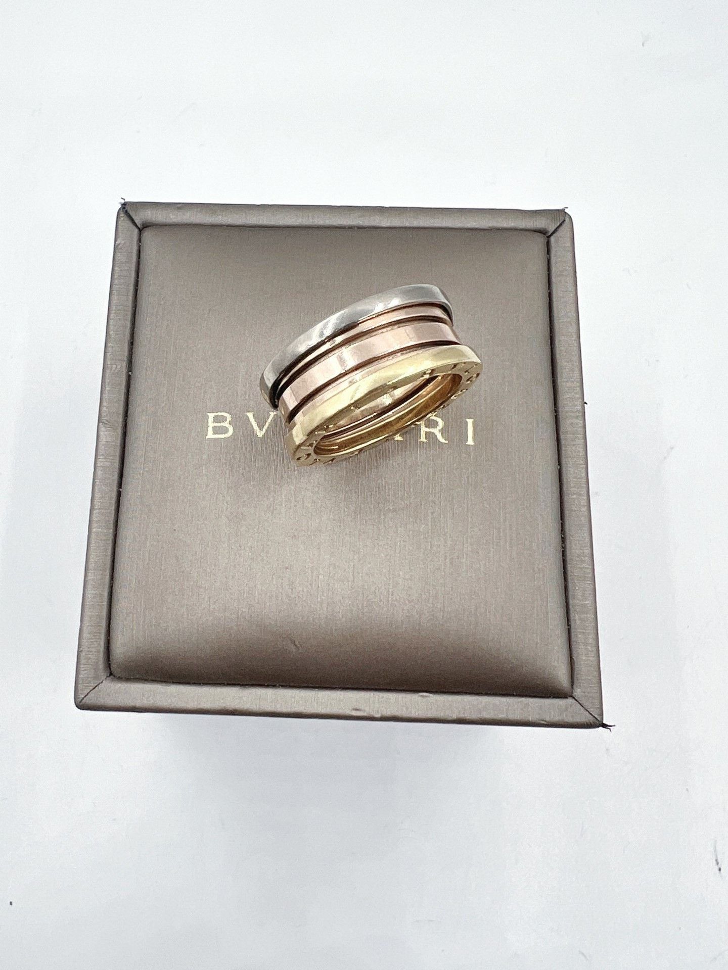 Bvlgari Bvlgari B.Zero1 Tricolor Ring Size ONE SIZE - 5 Thumbnail